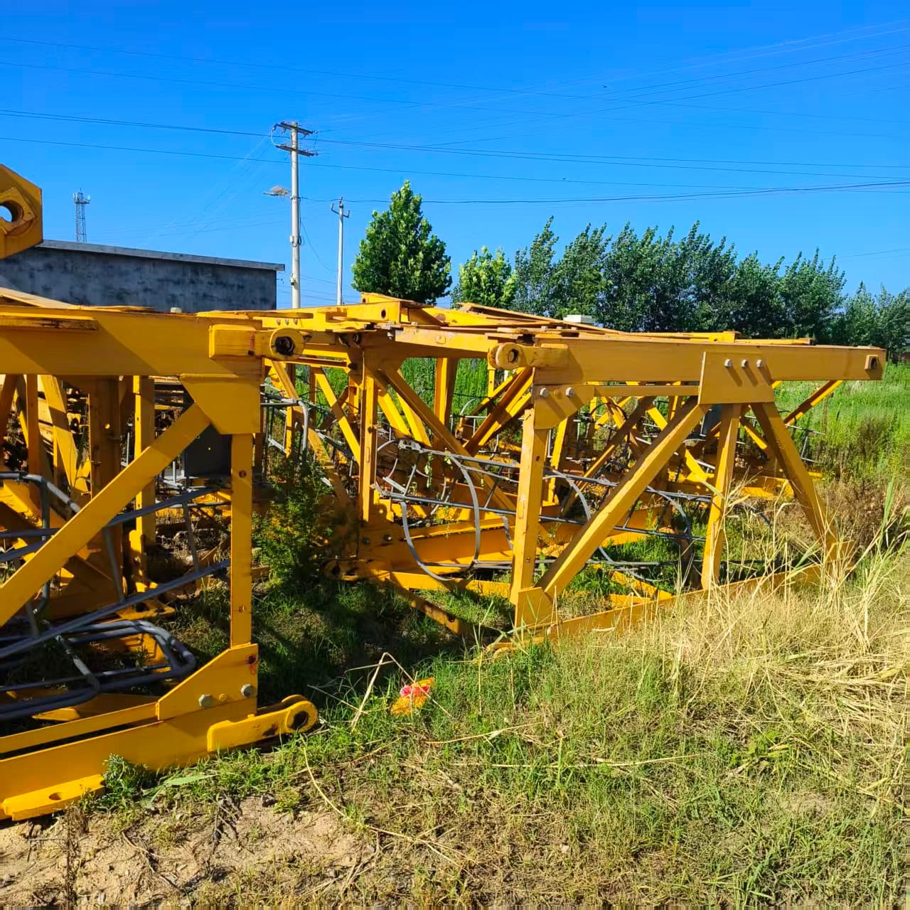 2019 Used CHUANJIAN 6515-8 Flat-Top Tower Crane 4
