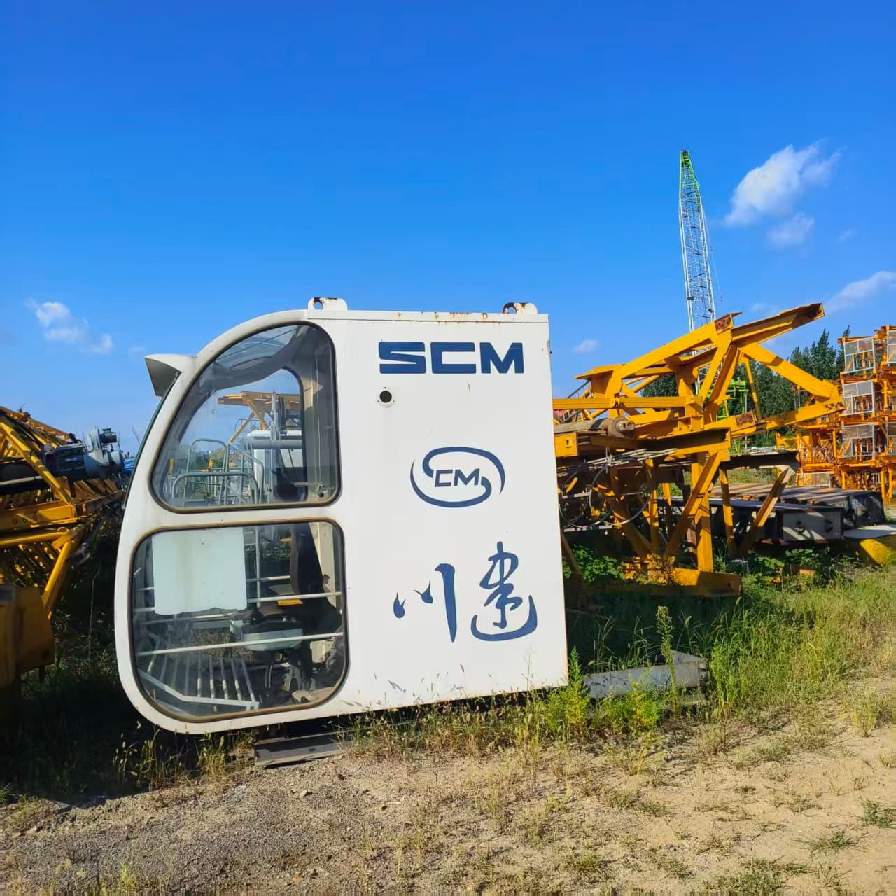 2019 Used CHUANJIAN 6515-8 Flat-Top Tower Crane 5
