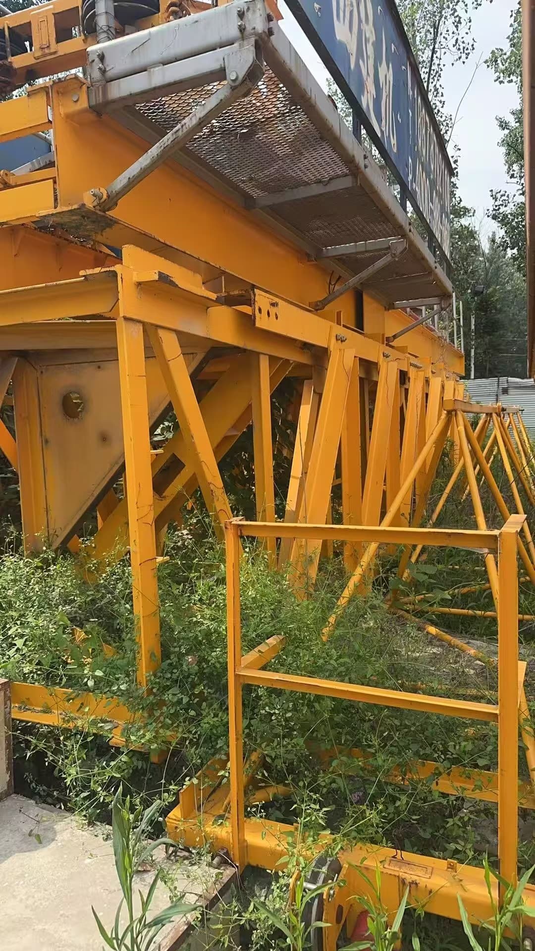 2020 Used Guangxi Jianji NTP6012-8 Flat-Top Tower Crane