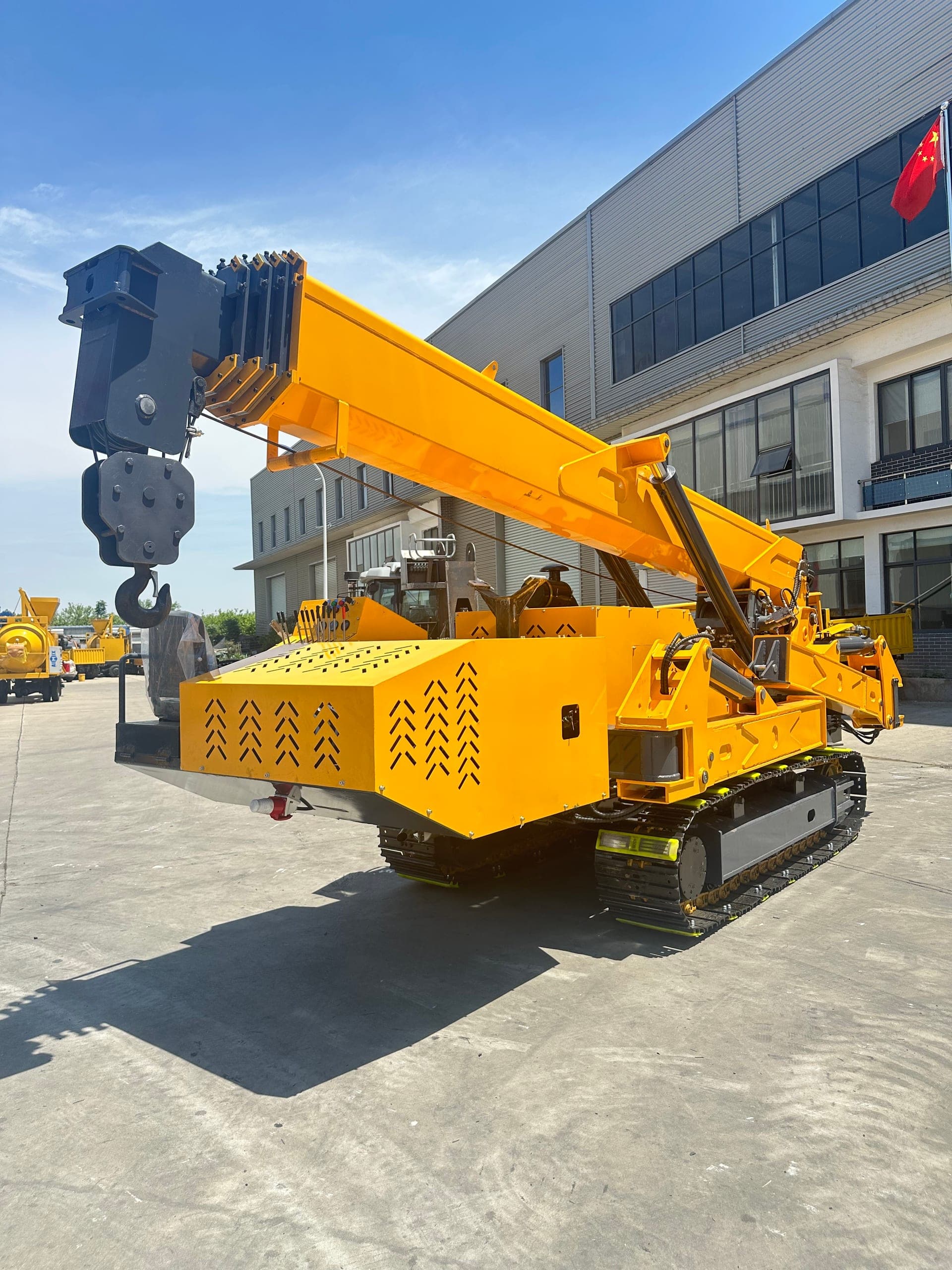 New Jiusheng 12 Ton and 16 Ton Spider Crane 5