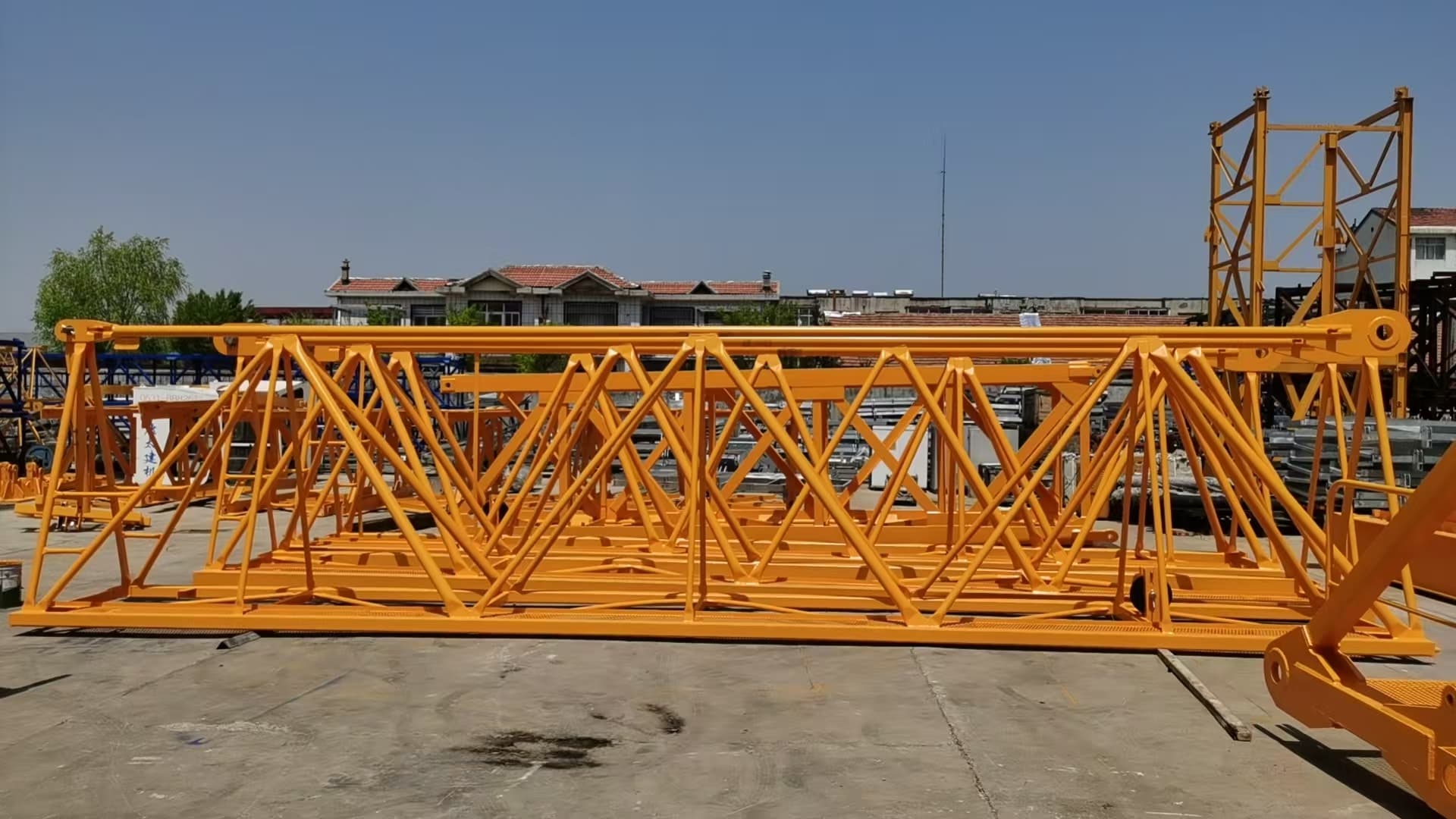 New China Brand 7015-10, 7022-12 and 7025-12 Flat-Top Tower Cranes 11