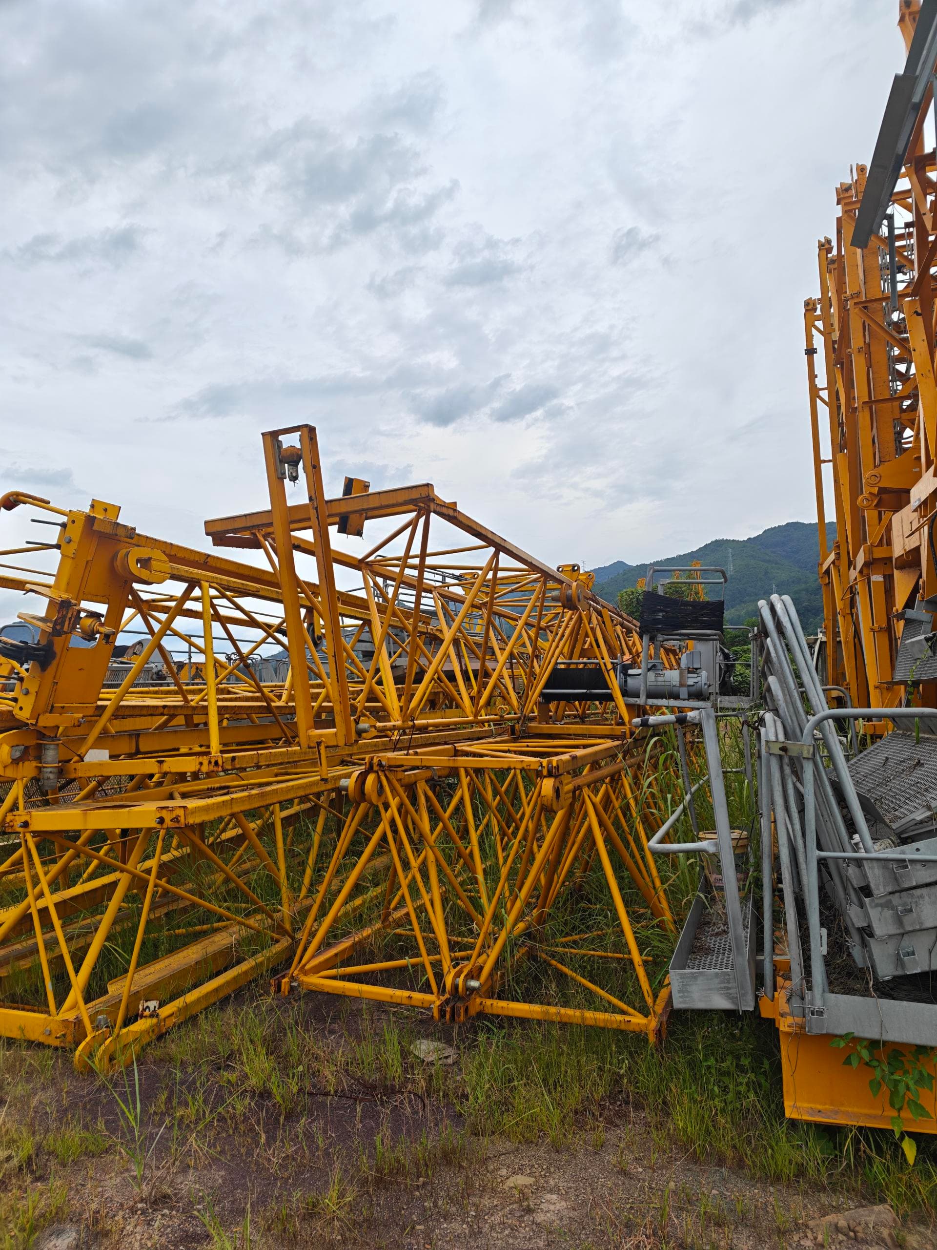 2020 Used Potain MC120-6 Hammerhead Tower Crane - Multiple Units