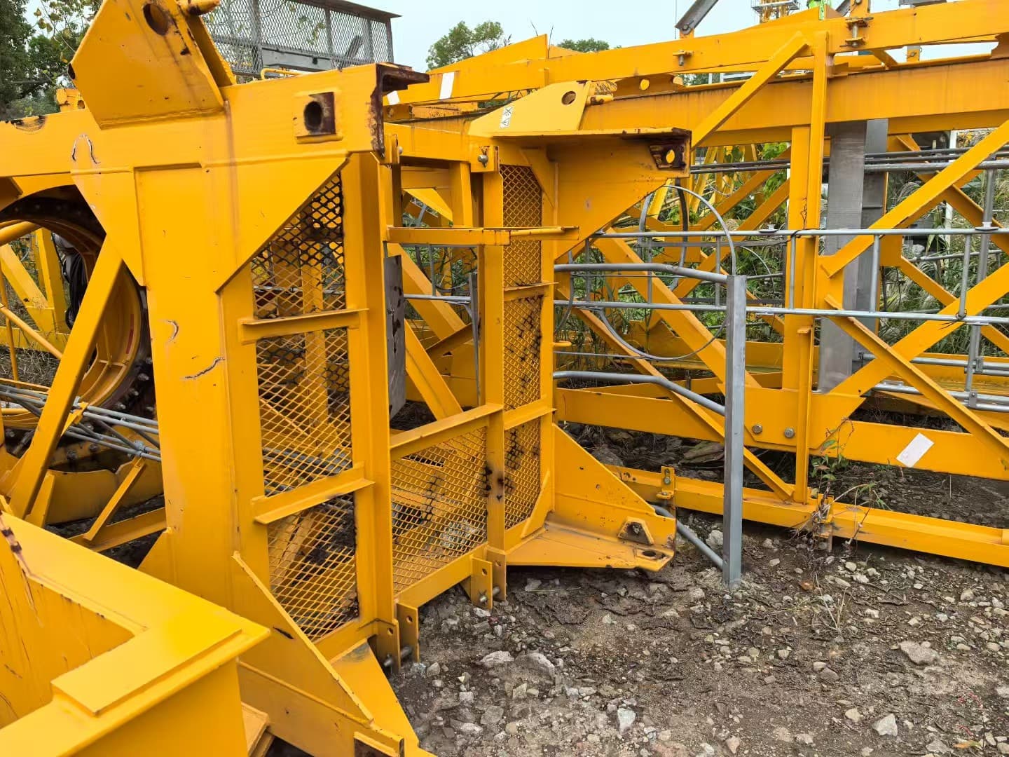 2019 Used Potain MC170-8 Hammerhead Tower Crane 6
