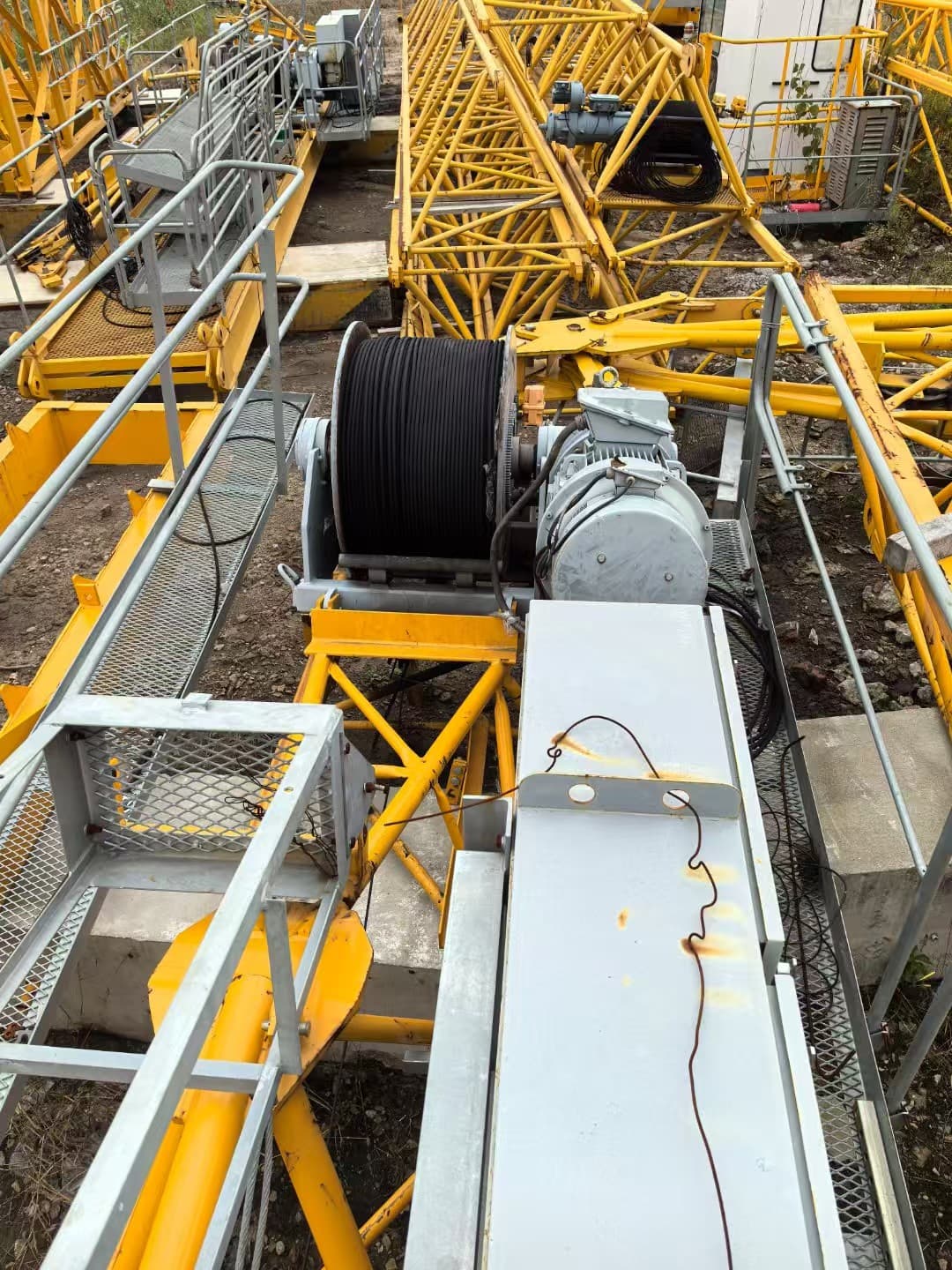 2019 Used Potain MC170-8 Hammerhead Tower Crane 11