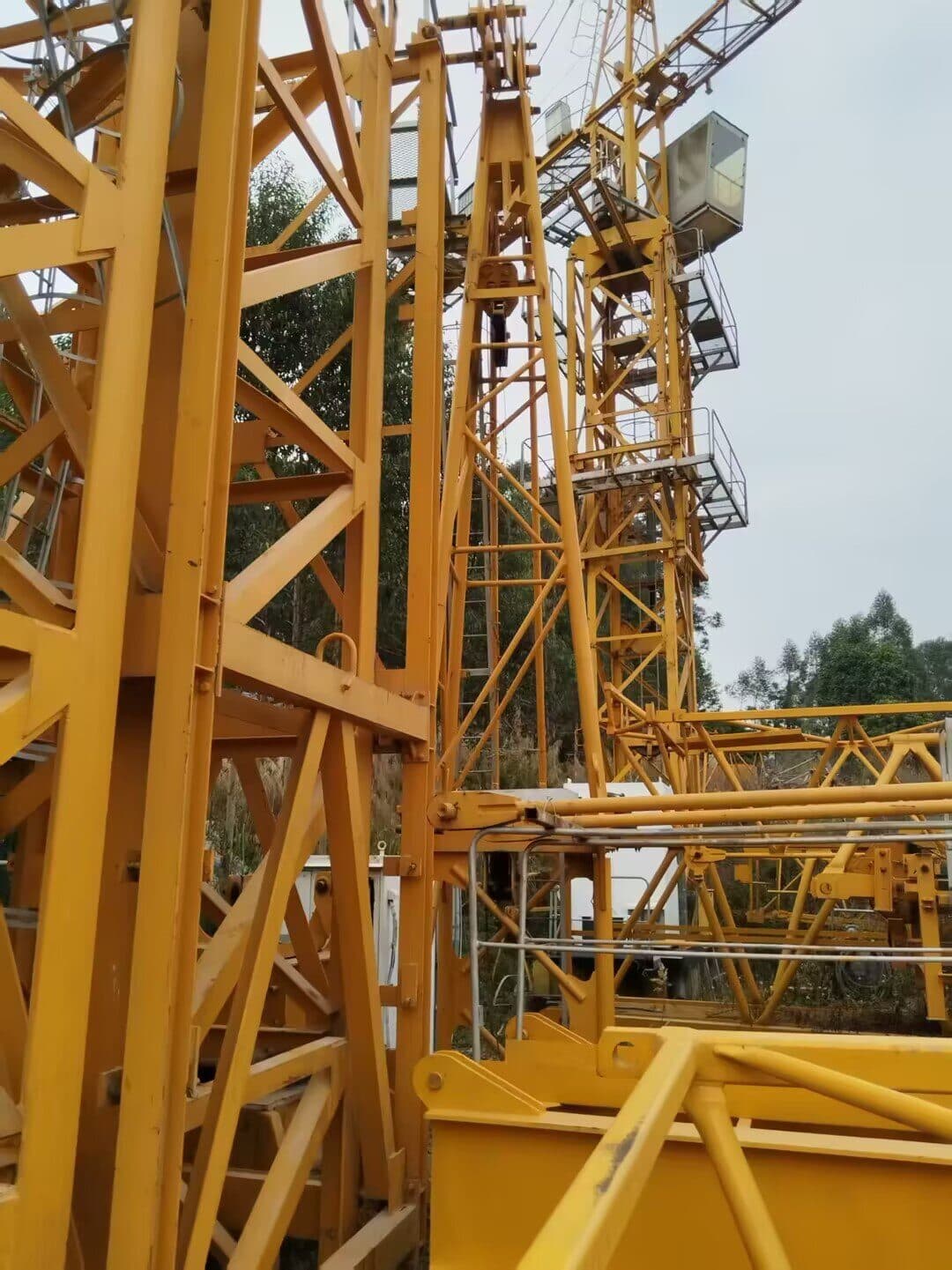 Potain MC 320 Hammerhead Tower Crane