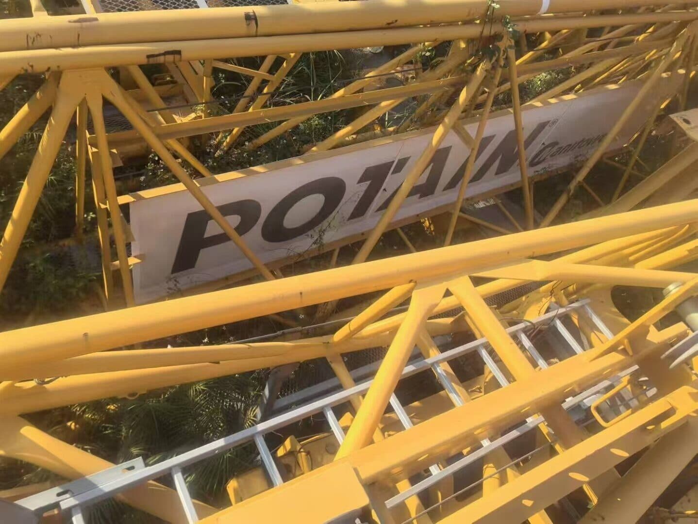 Potain MCH 170 Luffing Jib Tower Crane 4