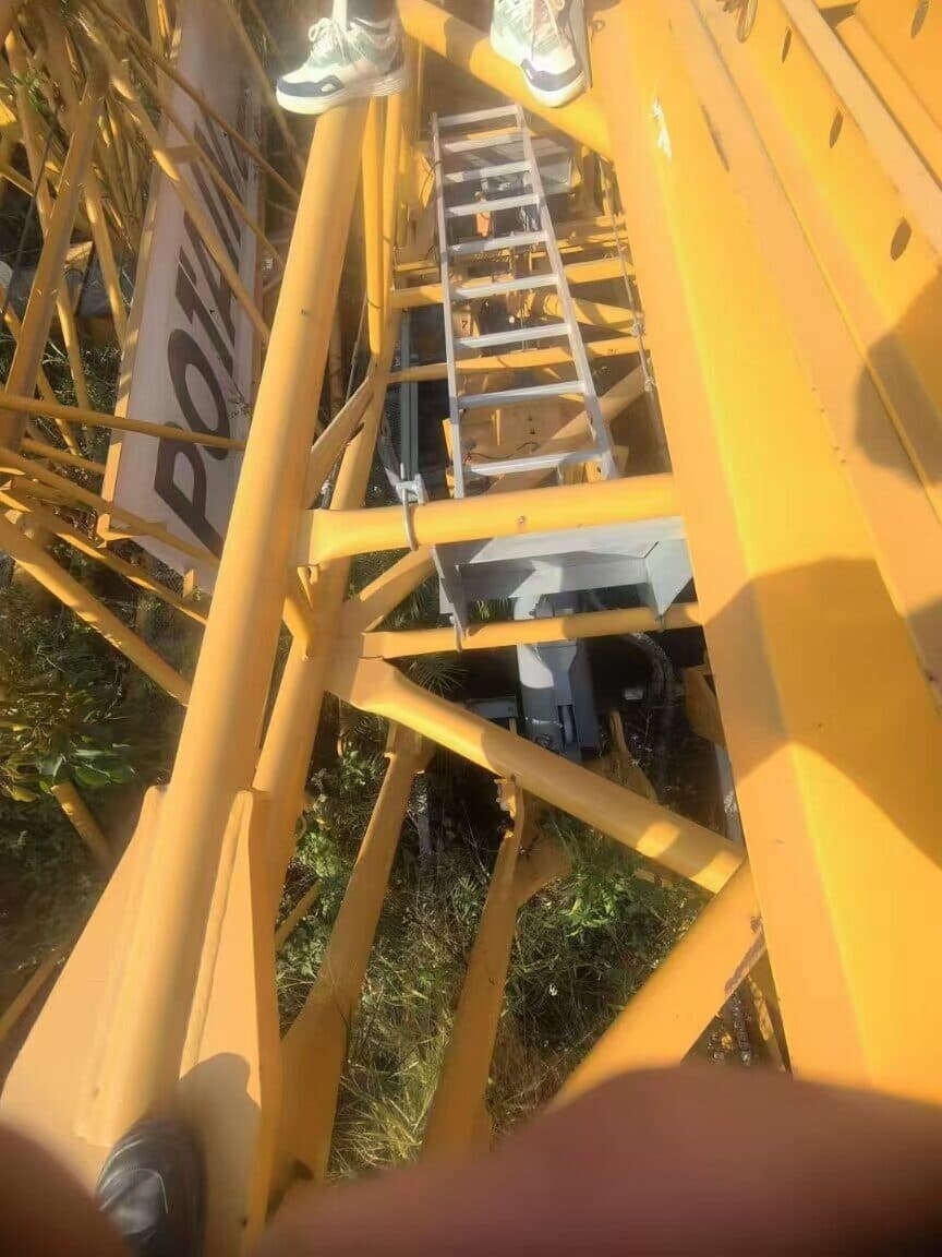 Potain MCH 170 Luffing Jib Tower Crane 6