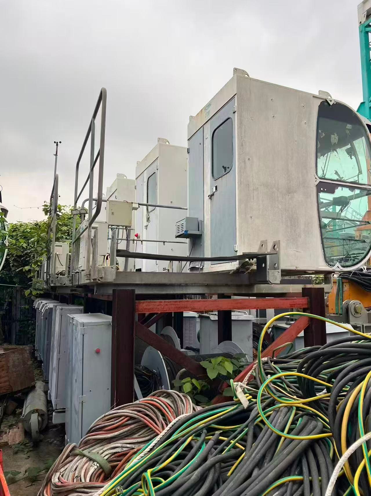 2014 Used Potain MCR225 Luffing Jib Tower Crane 4