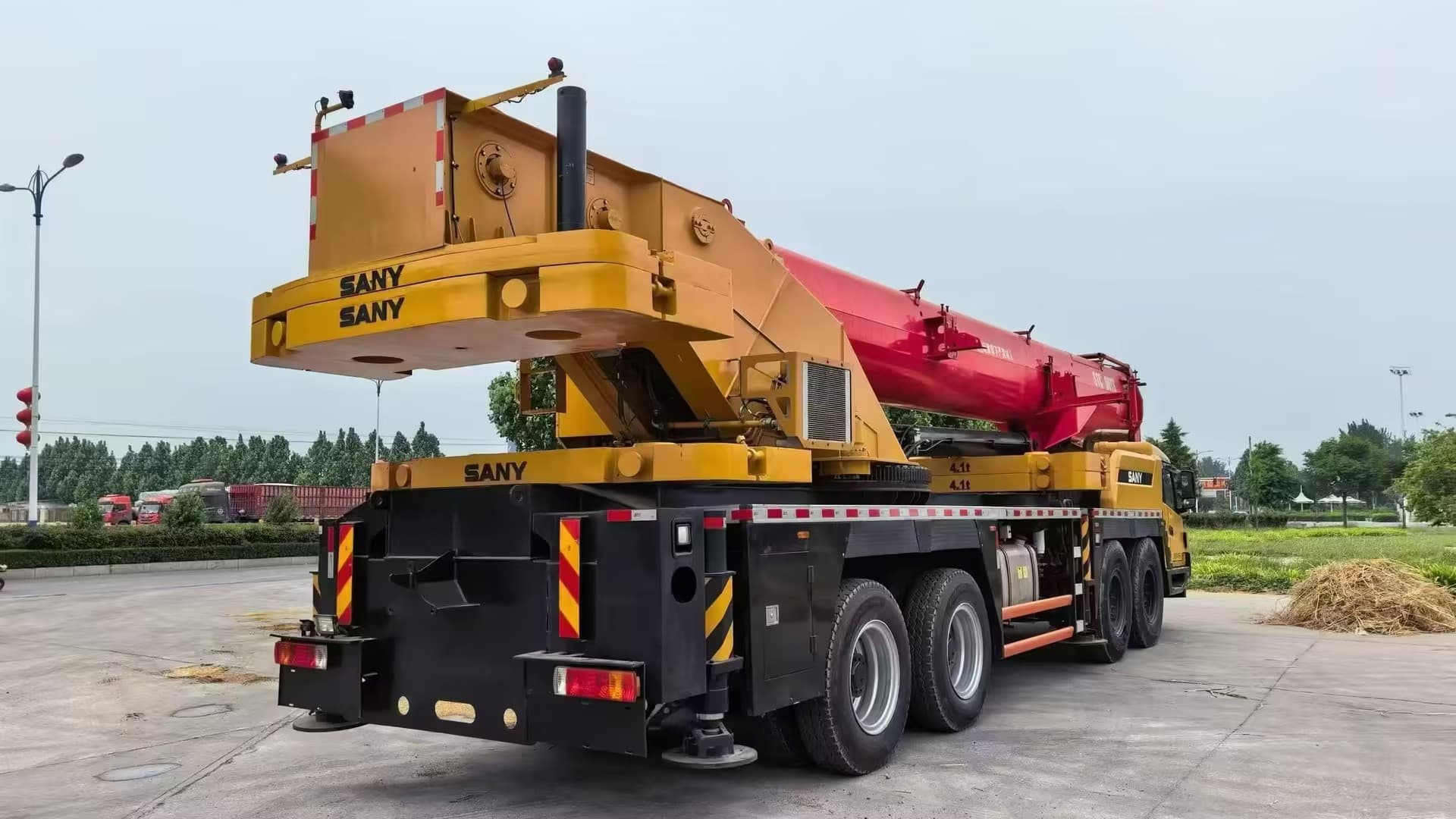 May 2019 Used SANY STC800T6 80 Ton Truck Crane 7