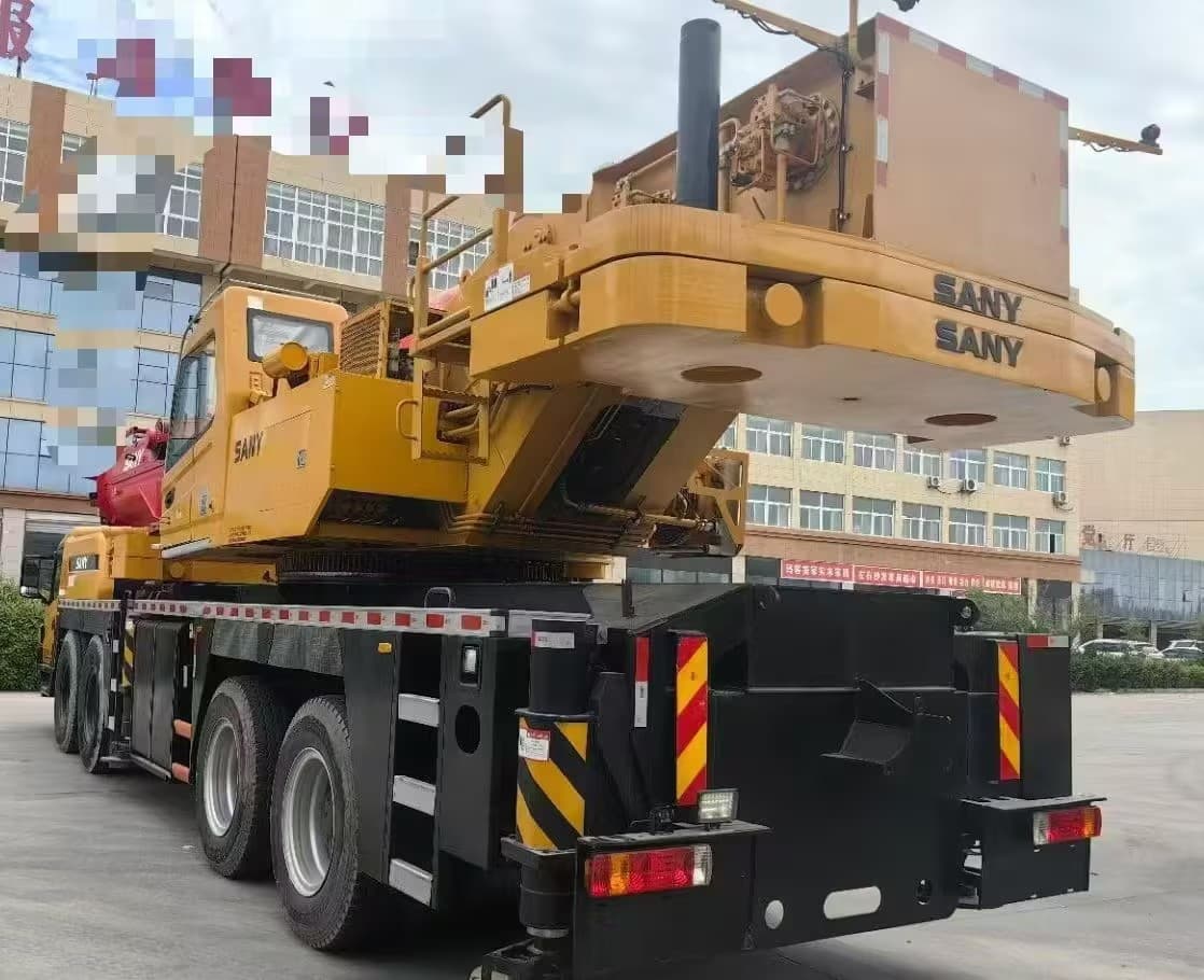 May 2019 Used SANY STC800T6 80 Ton Truck Crane 8