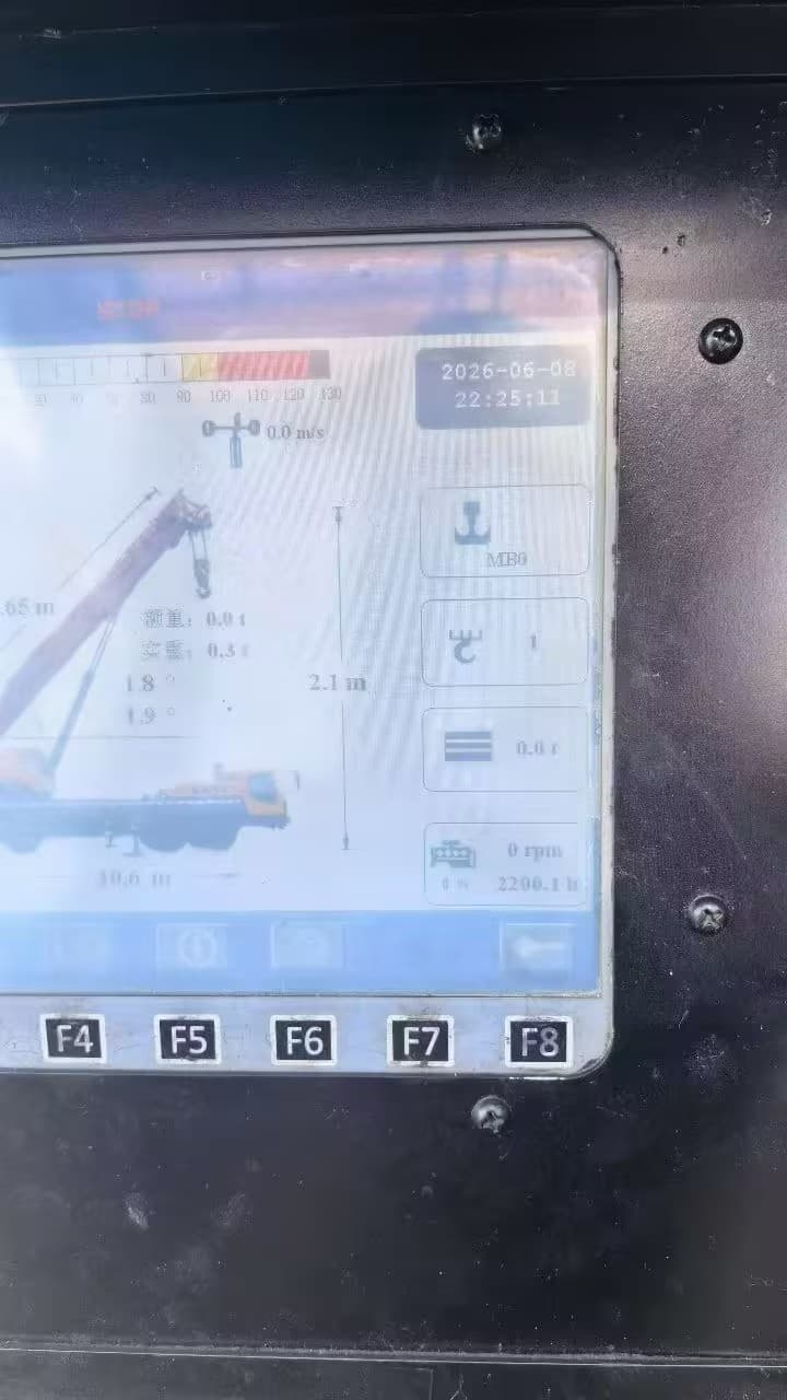 May 2019 Used SANY STC800T6 80 Ton Truck Crane 9