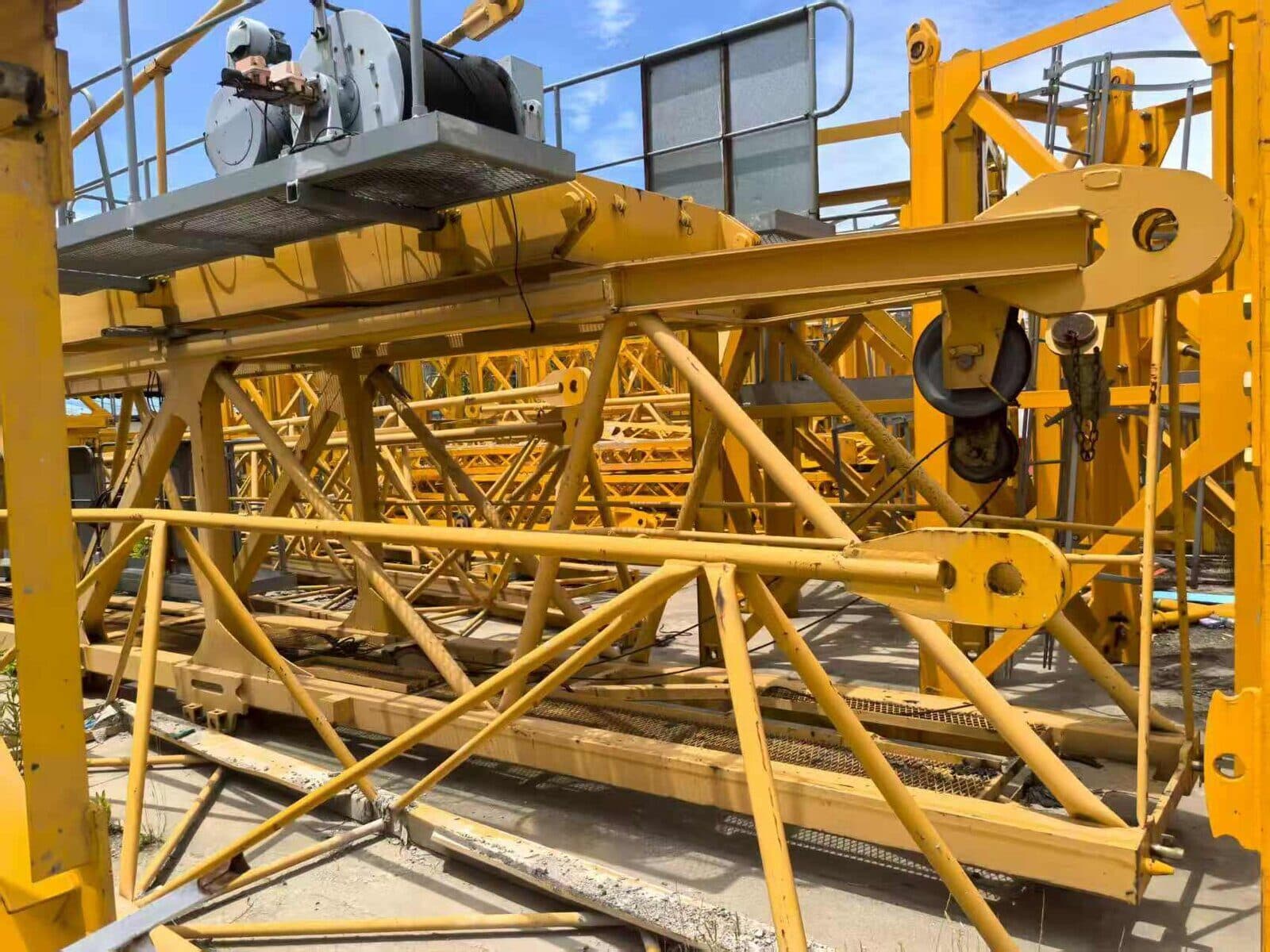 TIANYUN QTZ6513-8 Flat-Top Tower Crane