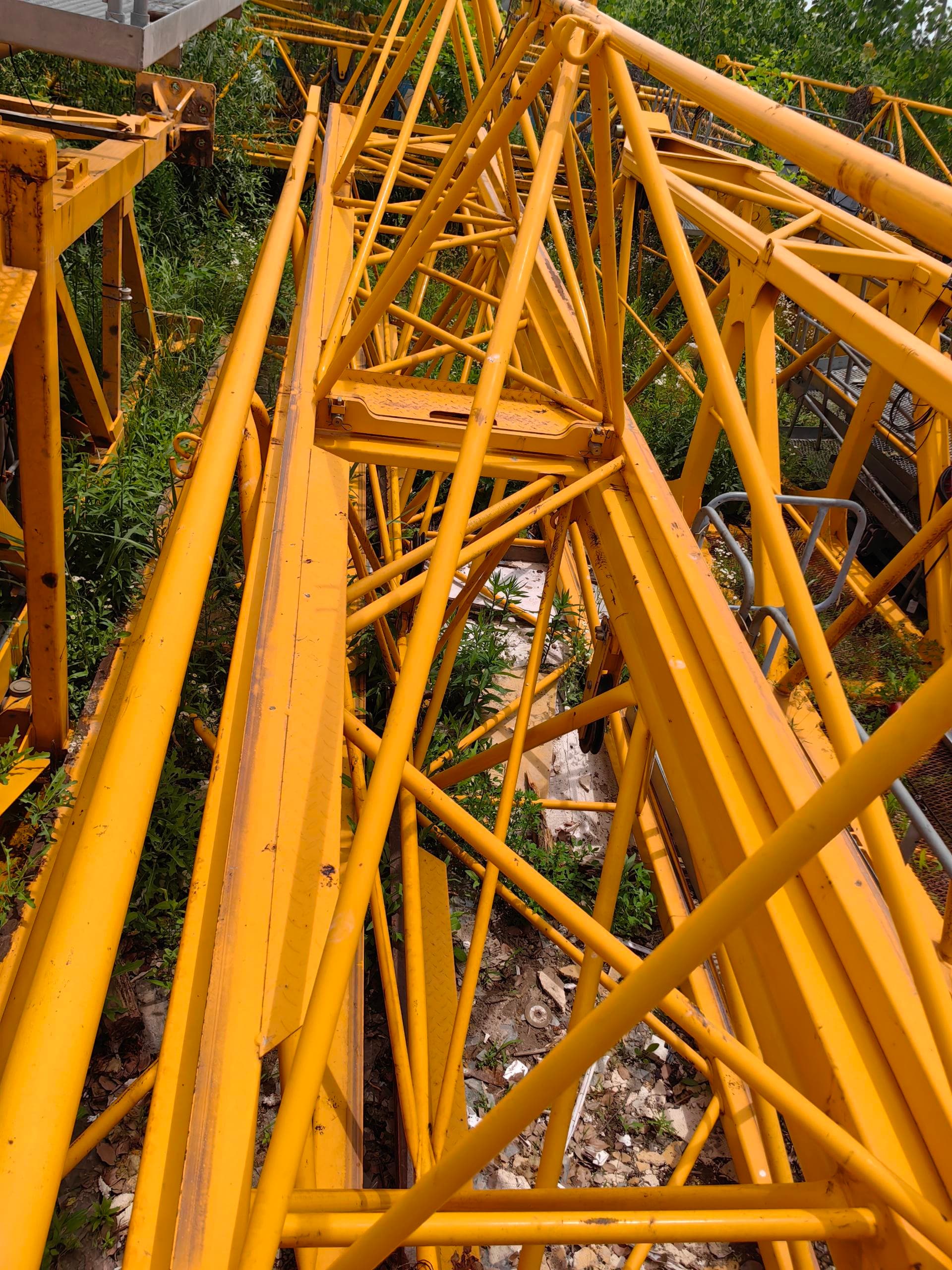 2021 Used TIANYUN 6513-10 Flat-Top Tower Crane 15