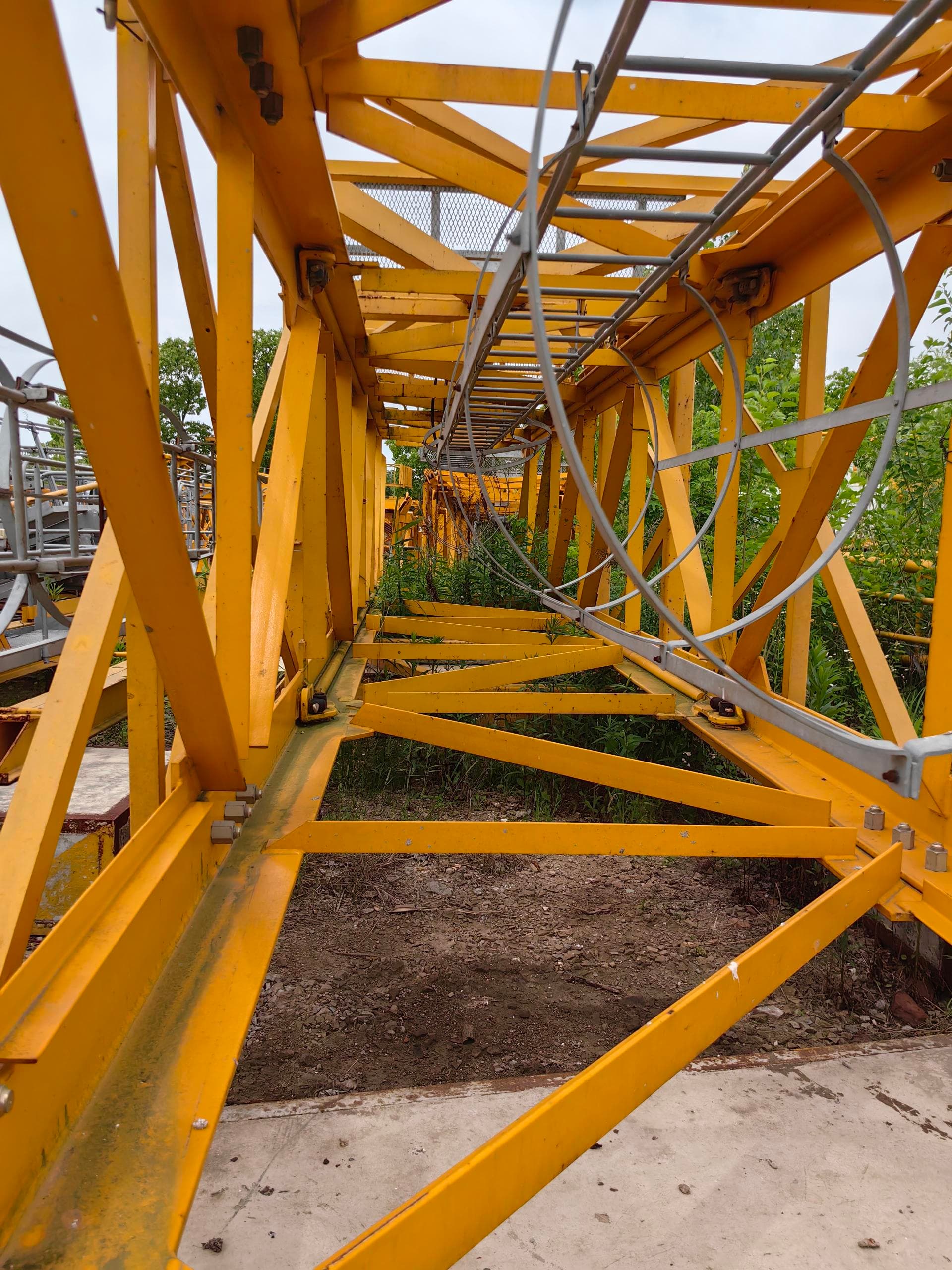 2021 Used TIANYUN 6513-10 Hammerhead Tower Crane