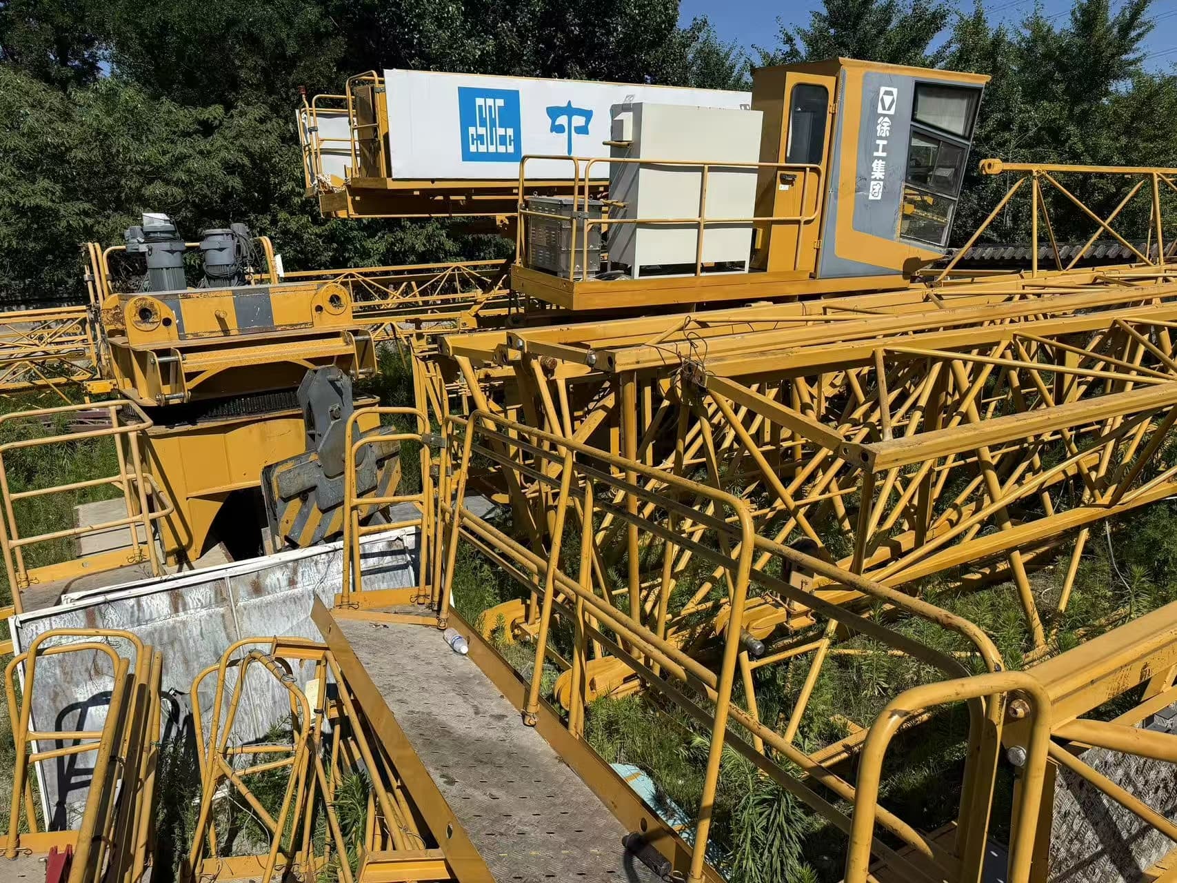 2021 Used XCMG 6515-10 Flat-Top Tower Crane 5