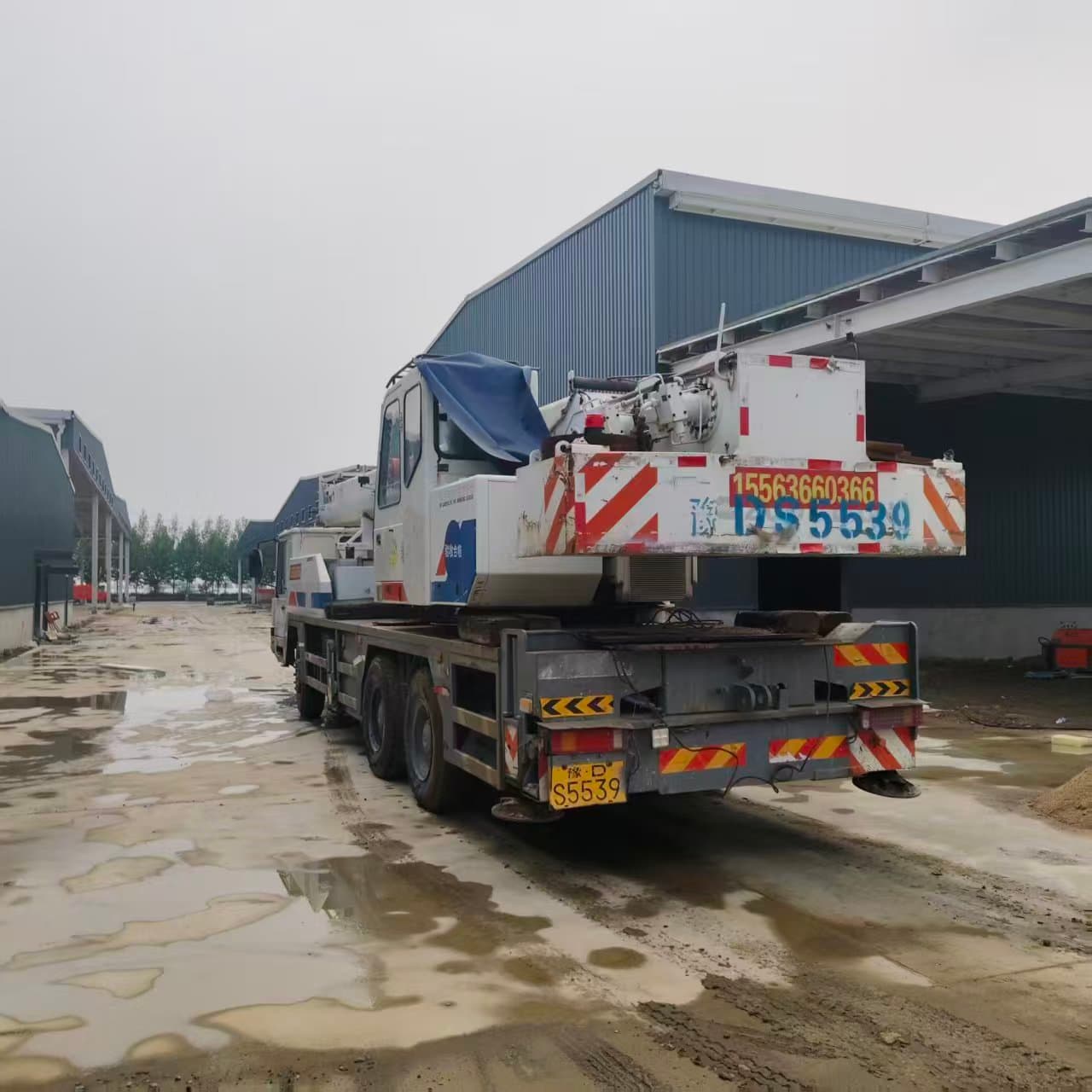 2013 Used ZOOMLION 25V4 25 Ton Truck Crane 2