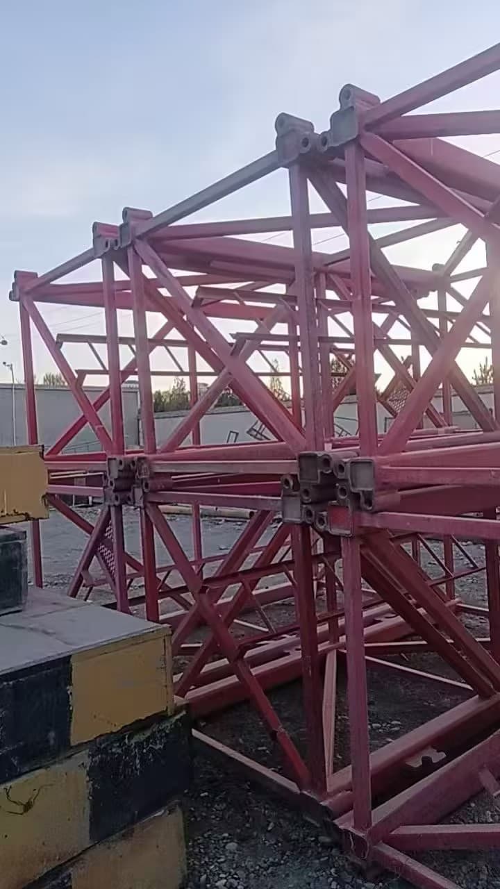 Used ZOOMLION 5010-4 Tower Cap Tower Crane 6