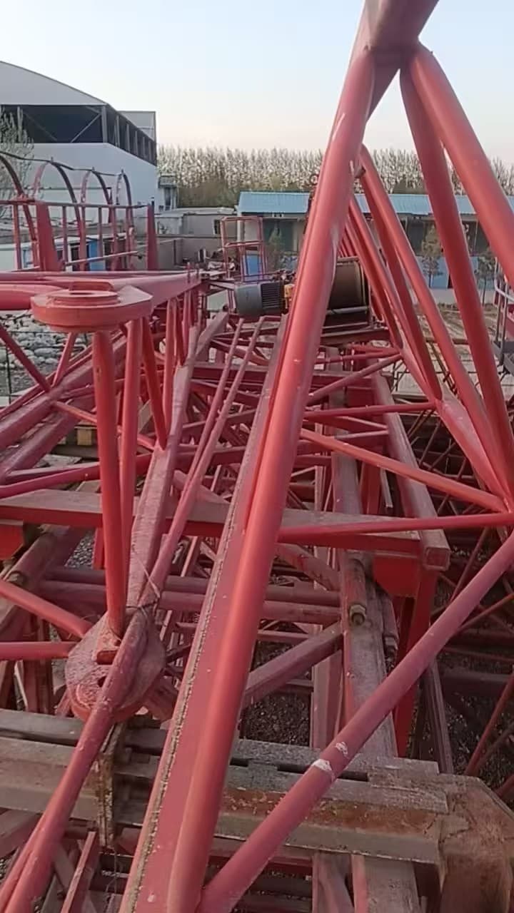 Used ZOOMLION 5010-4 Tower Cap Tower Crane 8