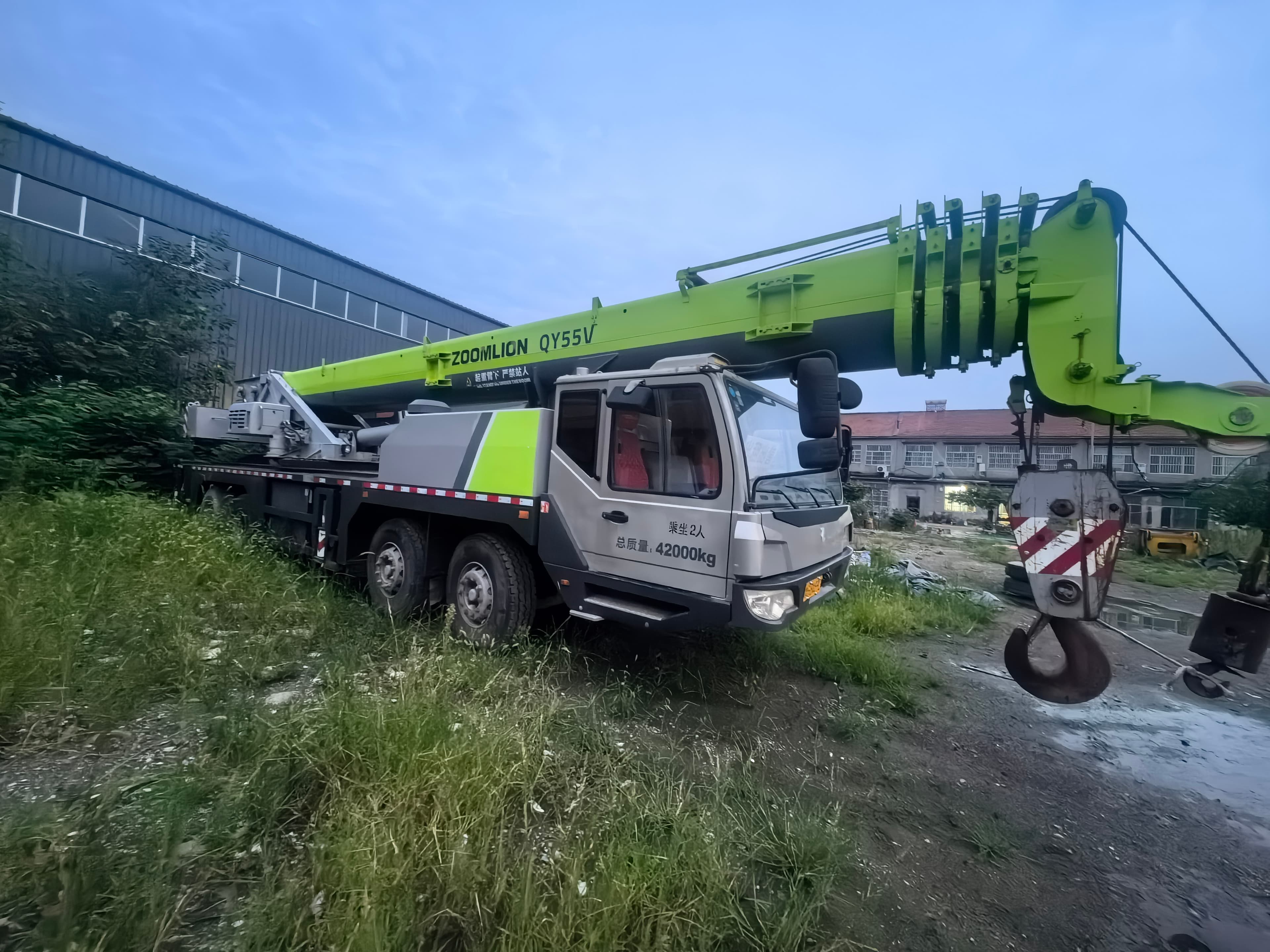 2018 Used ZOOMLION 55 Ton Truck Crane