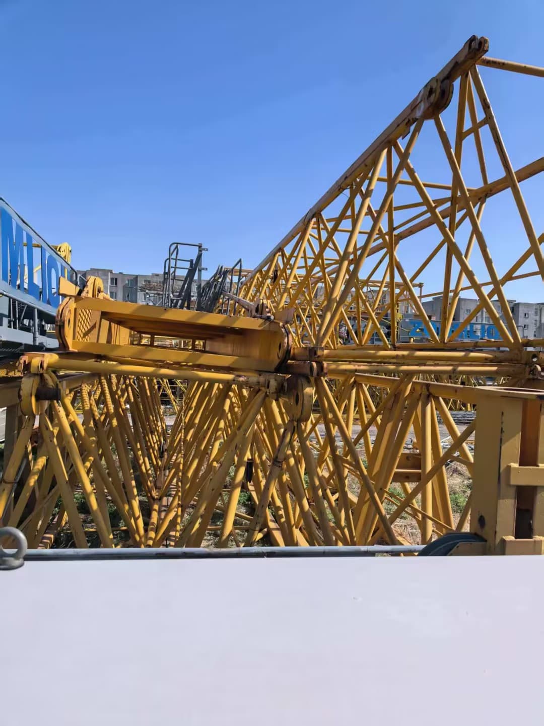 2017 Used ZOOMLION 7015-10 Flat-Top Tower Crane 8