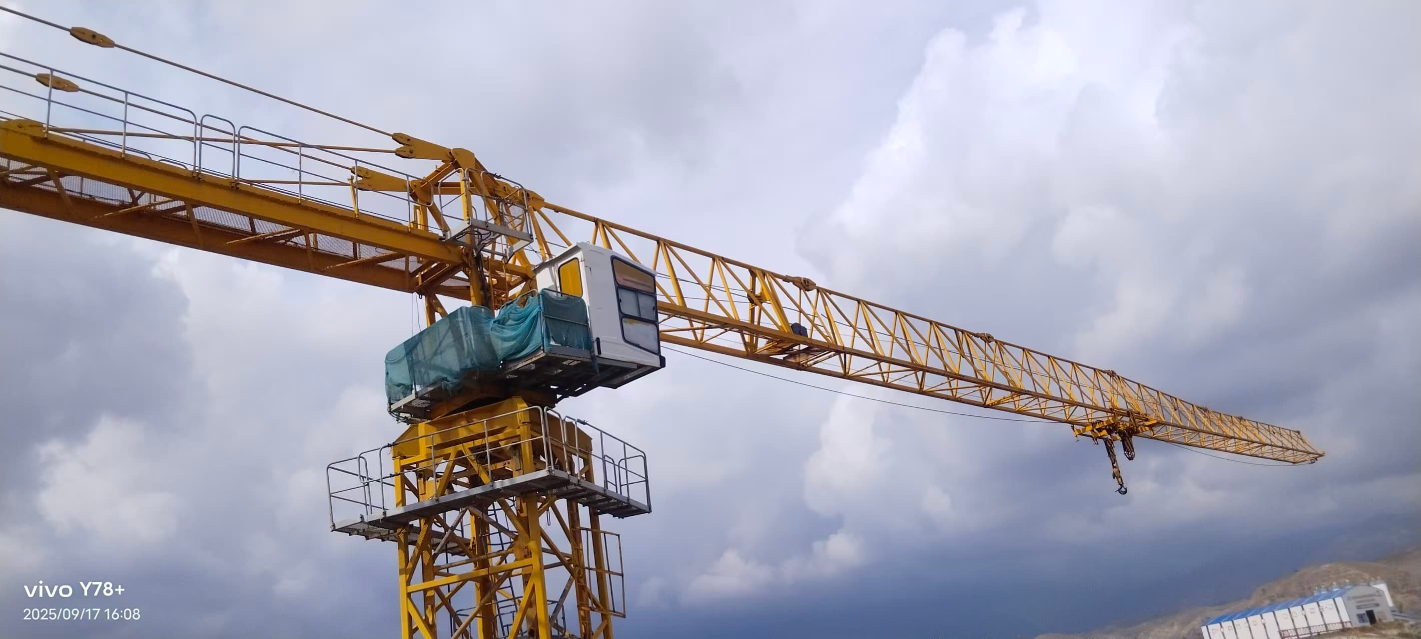 2019 Used ZOOMLION 7015-10 Flat-Top Tower Crane