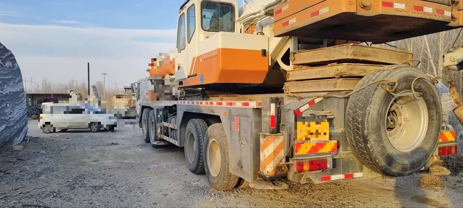 2015 Used ZOOMLION 80 Ton Truck Crane