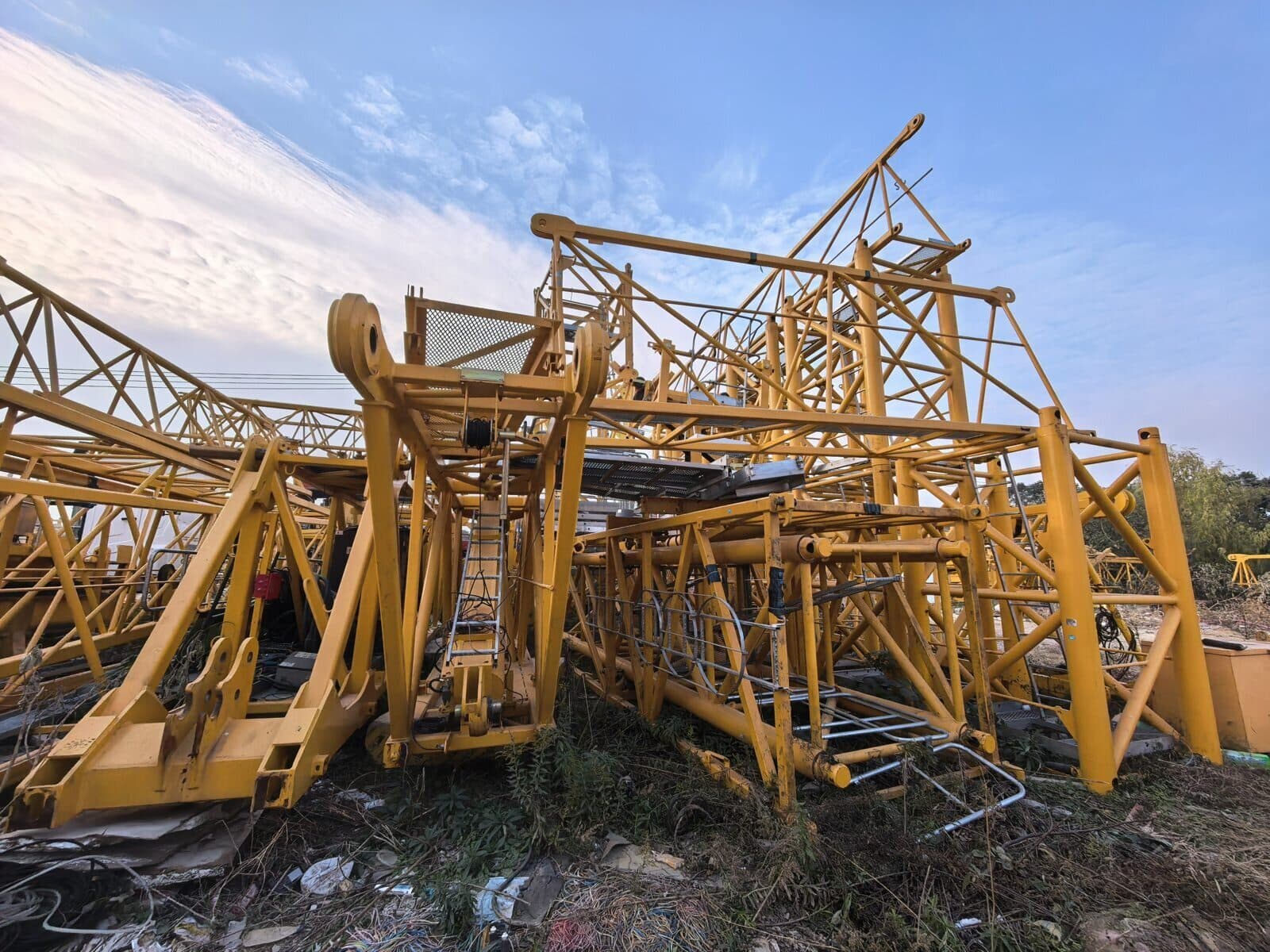 ZOOMLION R165-10RA Luffing Jib Tower Crane 5