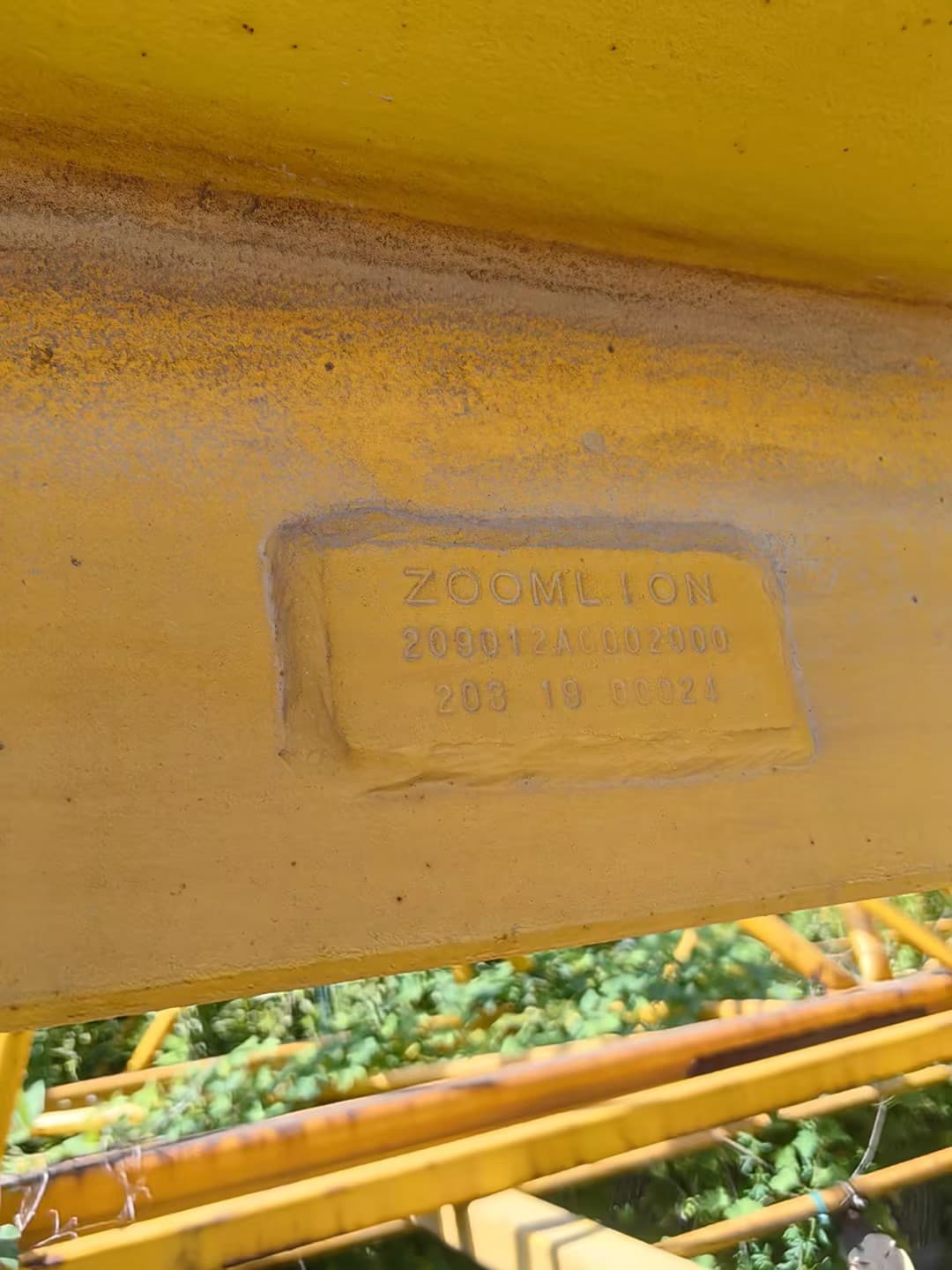 Used ZOOMLION T7020-12E Flat-Top Tower Crane 2