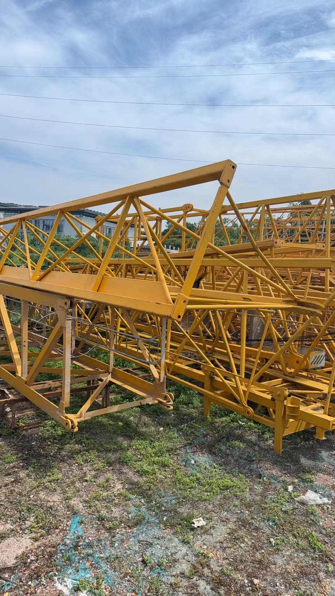 2019 Used ZOOMLION W6013-6F Flat-Top Tower Crane 8