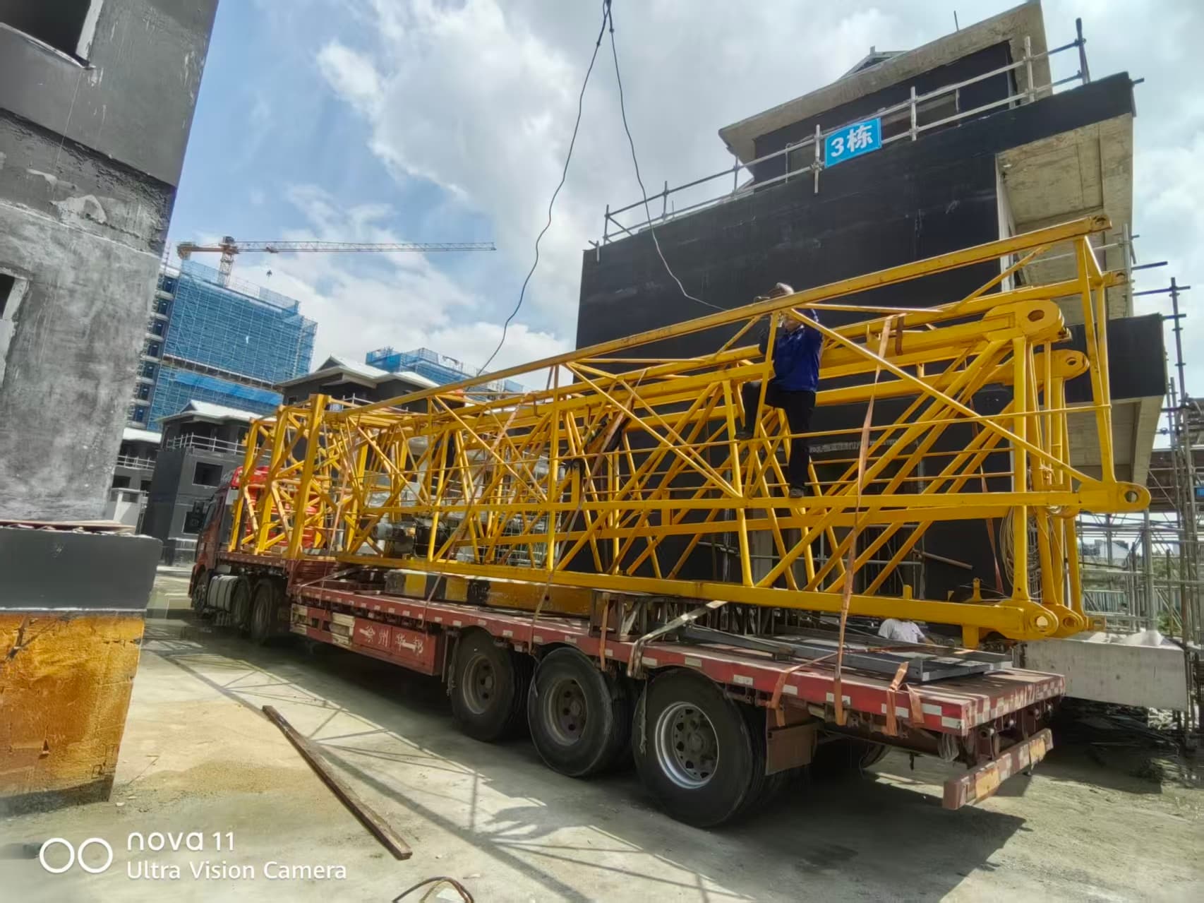 2021 Used ZOOMLION WA6017-10B Flat-Top Tower Crane 4