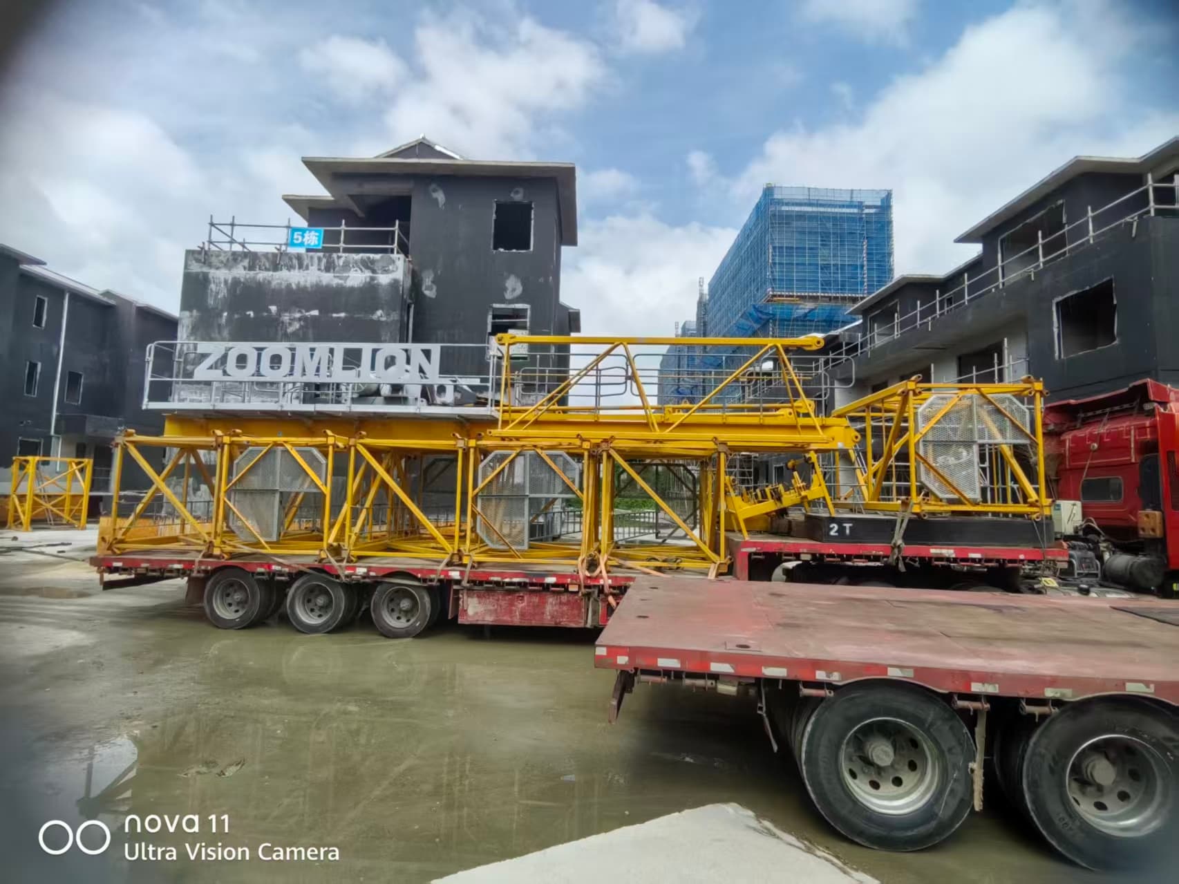 2021 Used ZOOMLION WA6017-10B Flat-Top Tower Crane 5