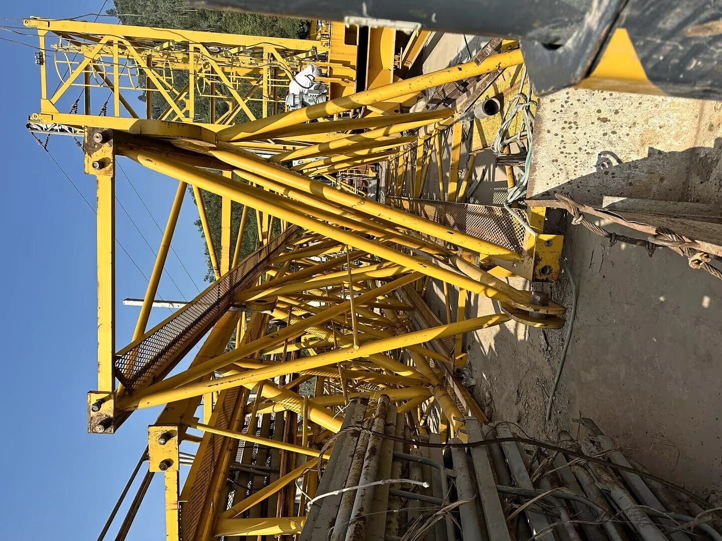 SCM QTZ7015-10 Flat-Top Tower Crane 4