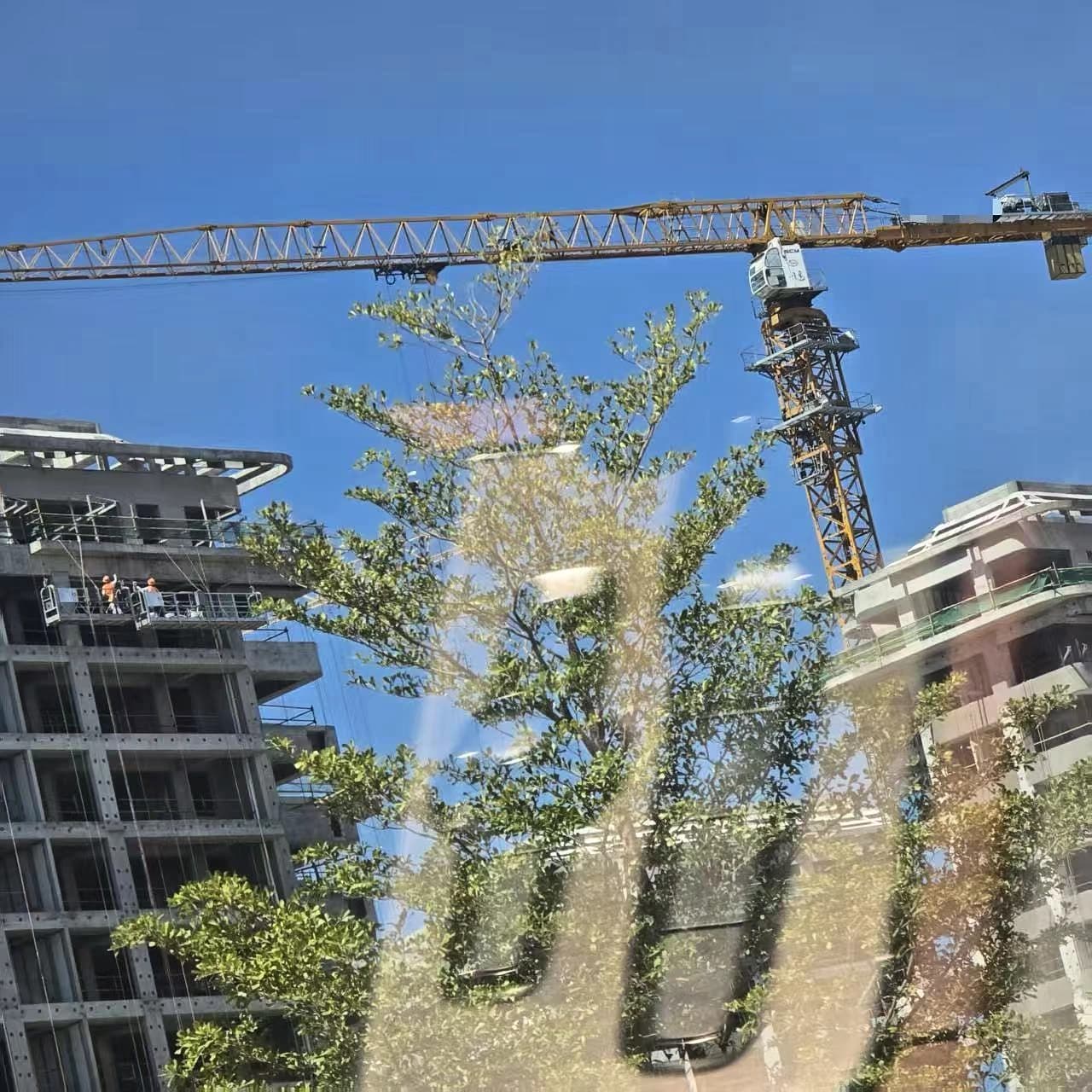 Used SCM 7020-12 Flat-Top Tower Crane 1