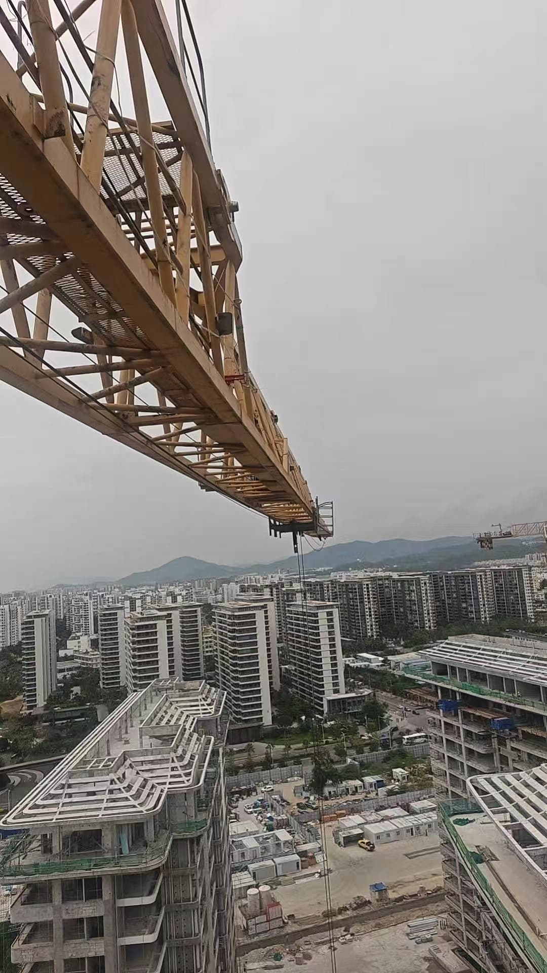 Used SCM 7020-12 Flat-Top Tower Crane 3