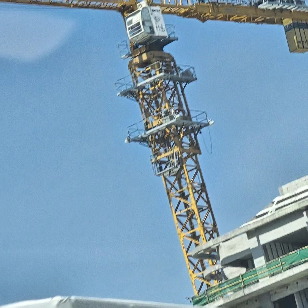 Used SCM 7020-12 Flat-Top Tower Crane 4