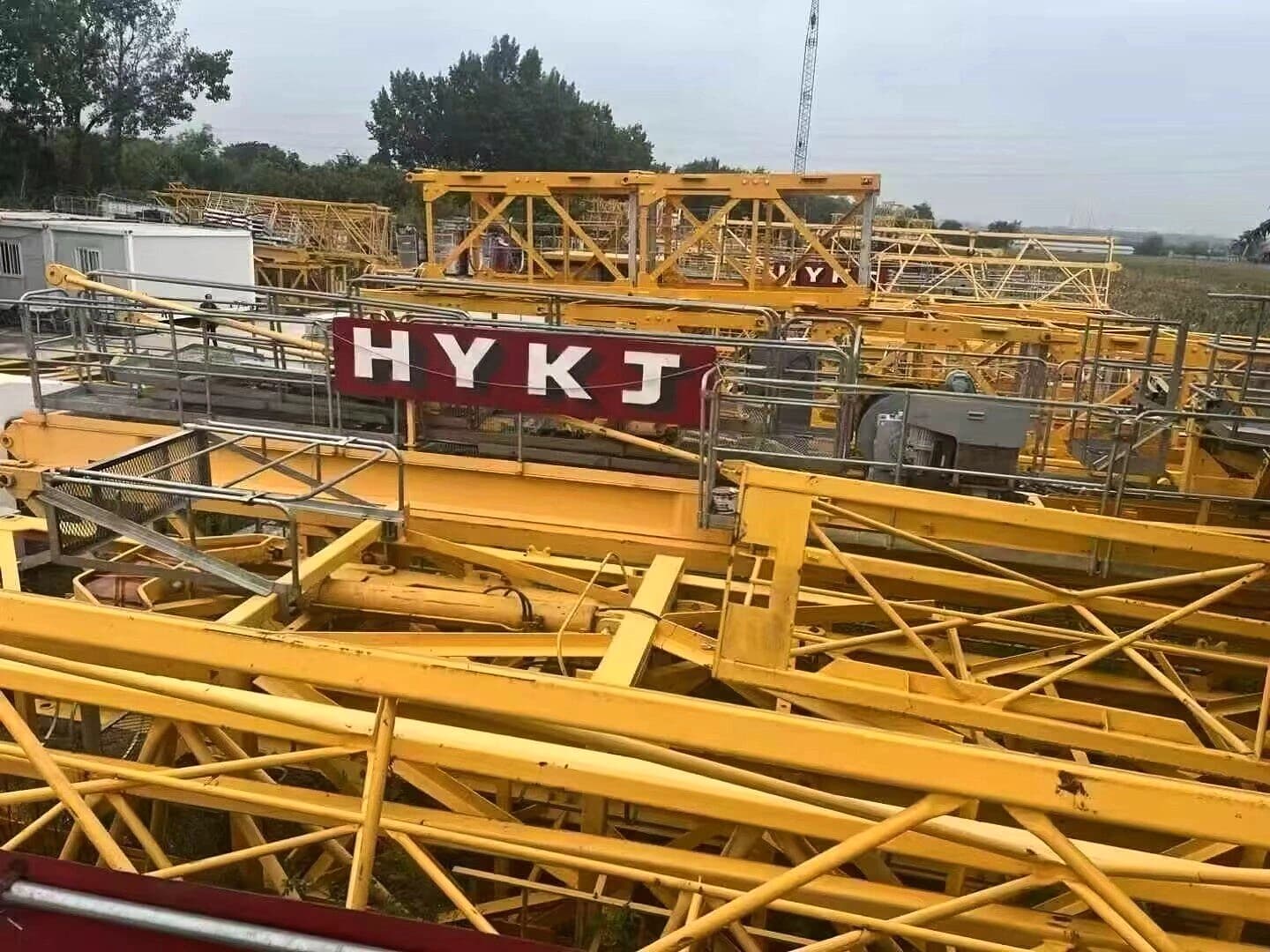 HYKJ QTZ6015-8 Flat-Top Tower Crane 4
