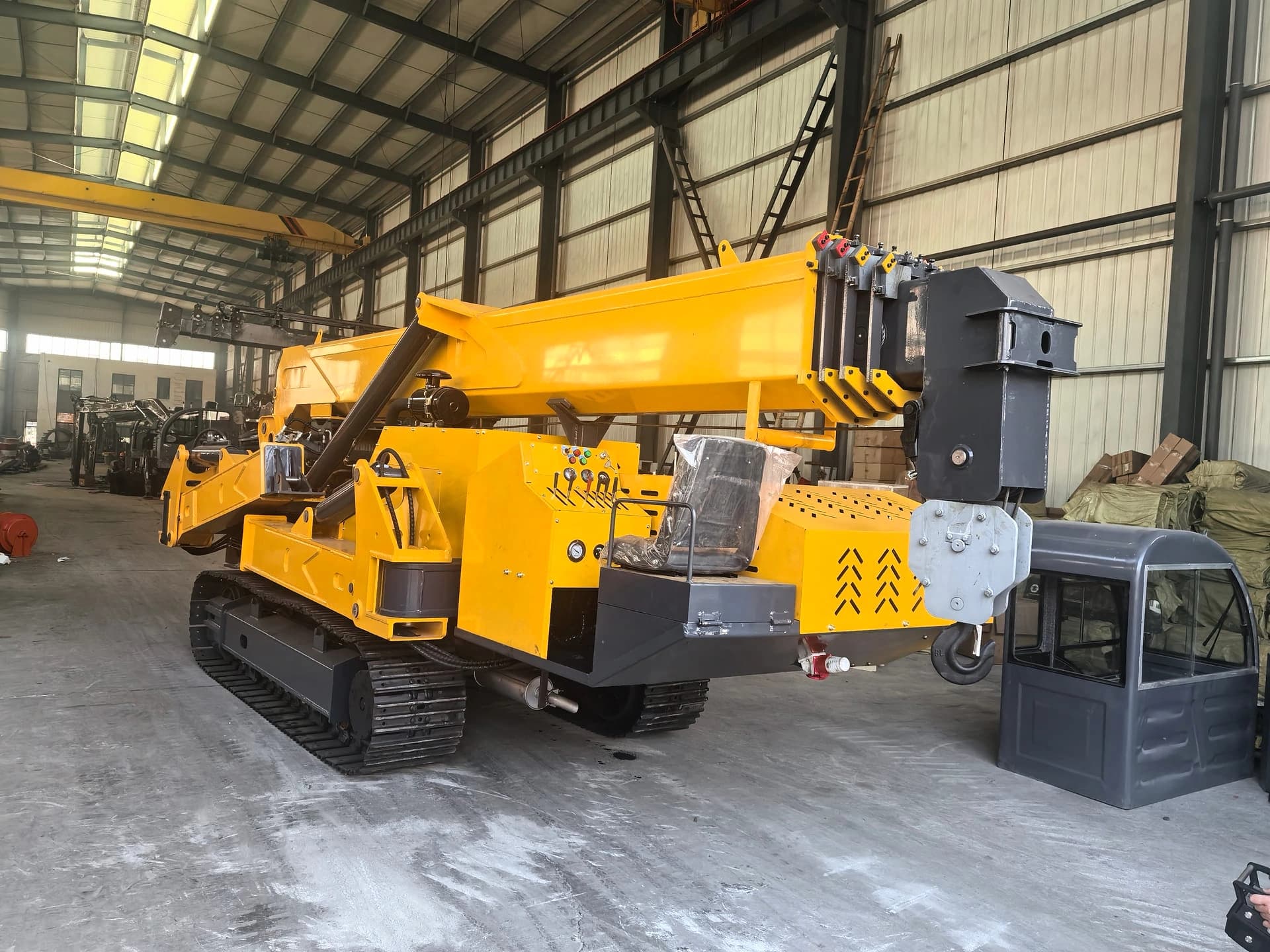 New Jiusheng 12 Ton and 16 Ton Spider Crane 4