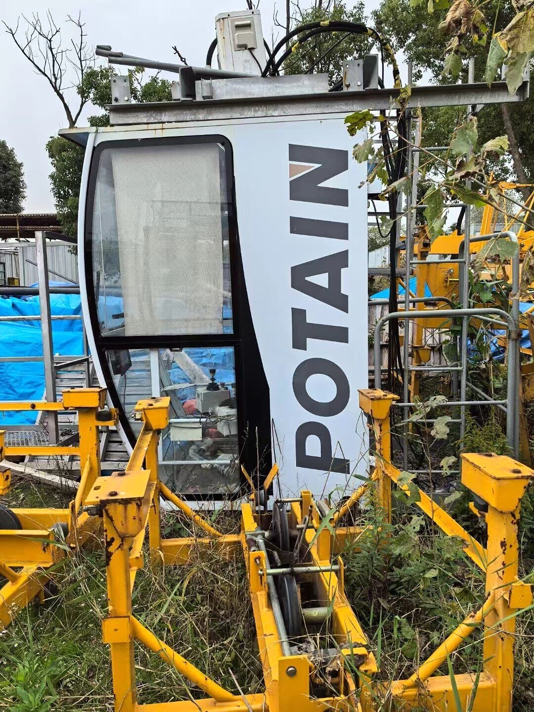 Potain MC 120 Hammerhead Tower Crane 7