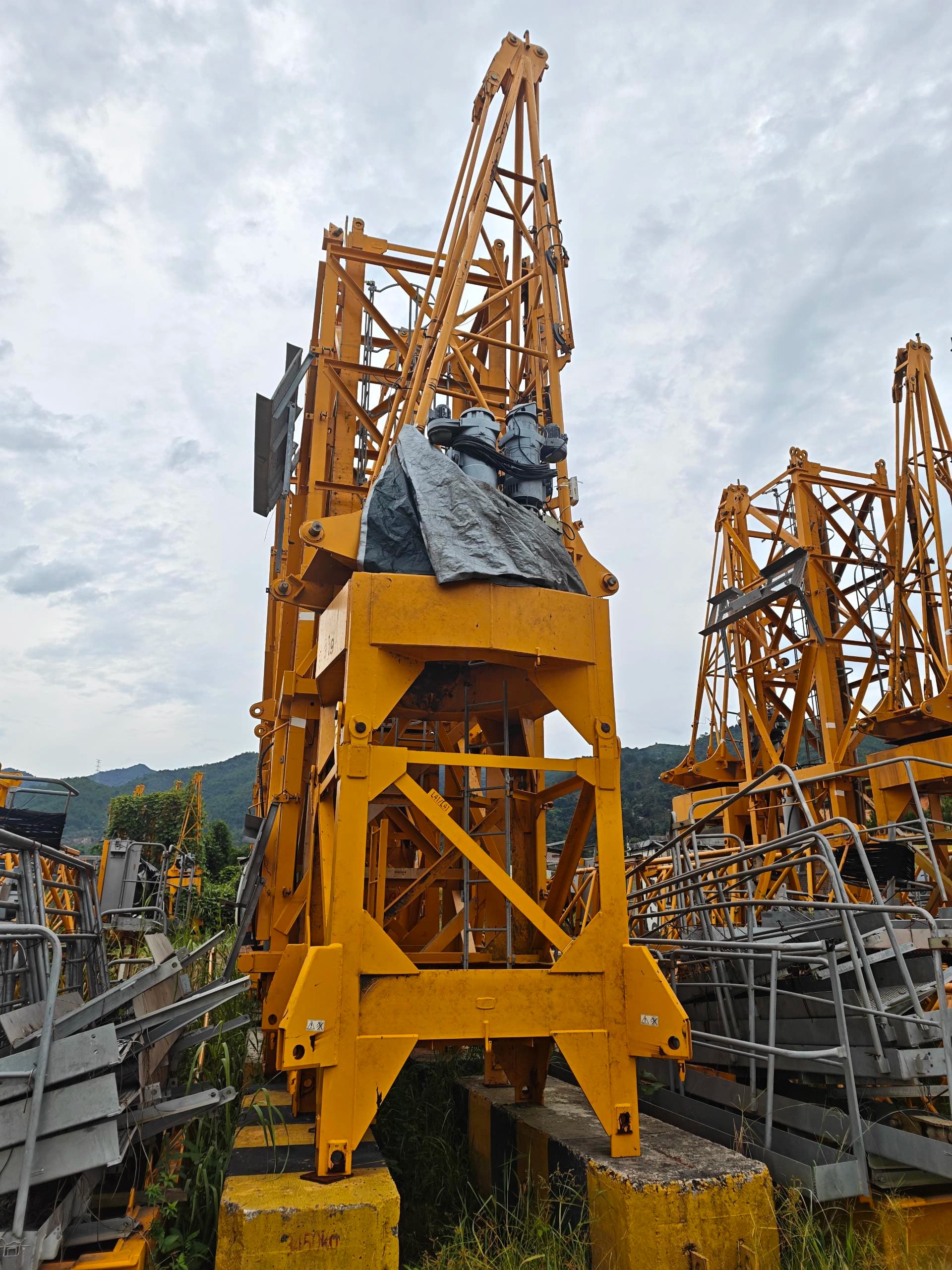Used Potain MC120-6 Hammerhead Tower Crane - Multiple Units 2