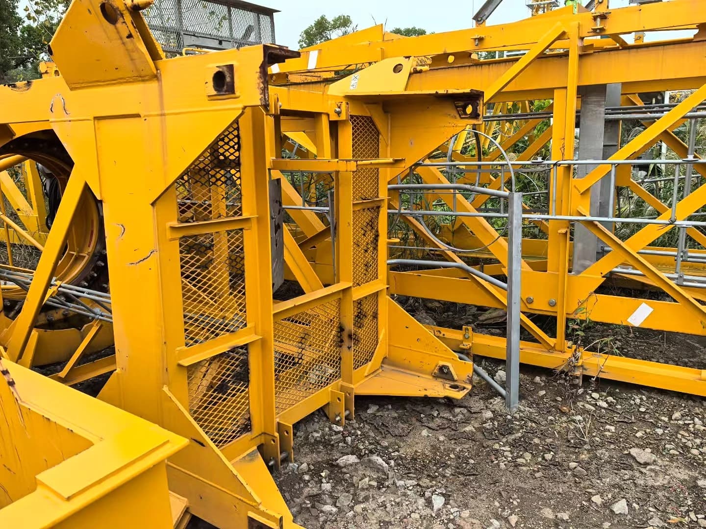 Used Potain MC170-8 Hammerhead Tower Crane 6