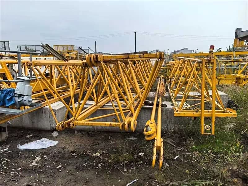 Used Potain MC170-8 Hammerhead Tower Crane 9