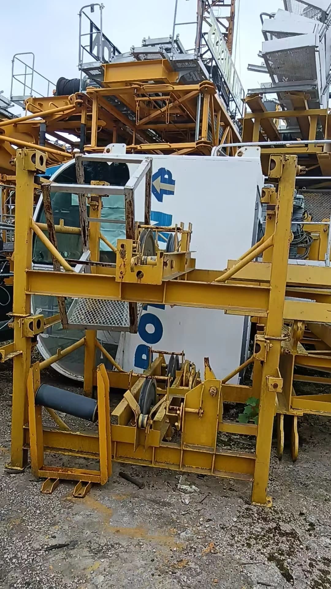 Used Potain MC230-10 Hammerhead Tower Crane 3