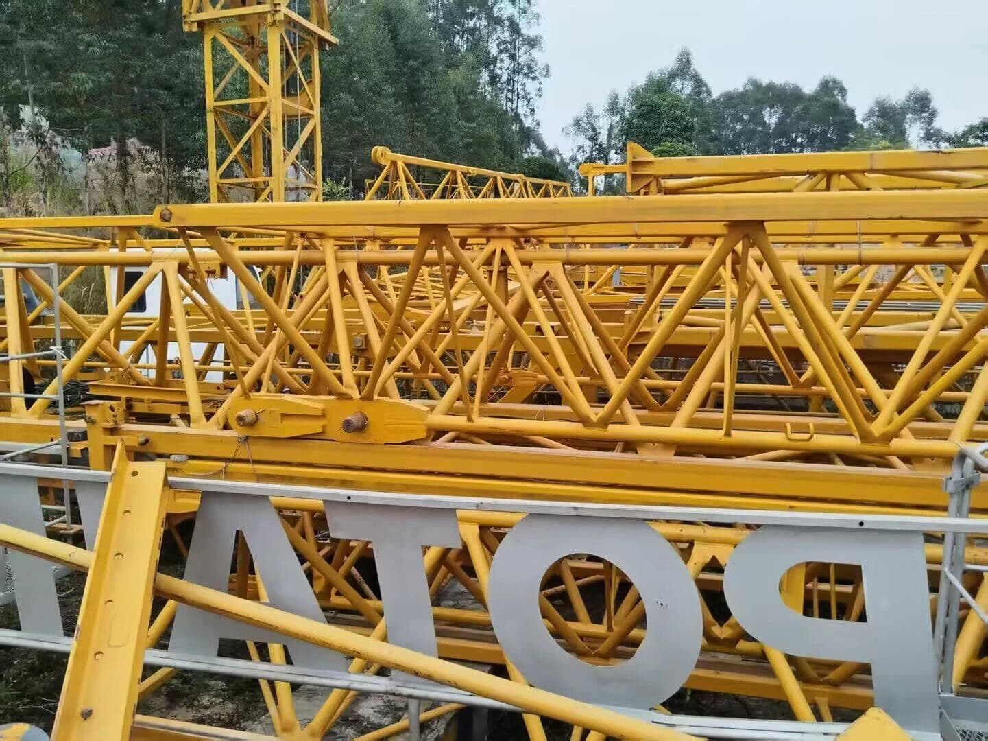 Potain MC 320 Hammerhead Tower Crane 2