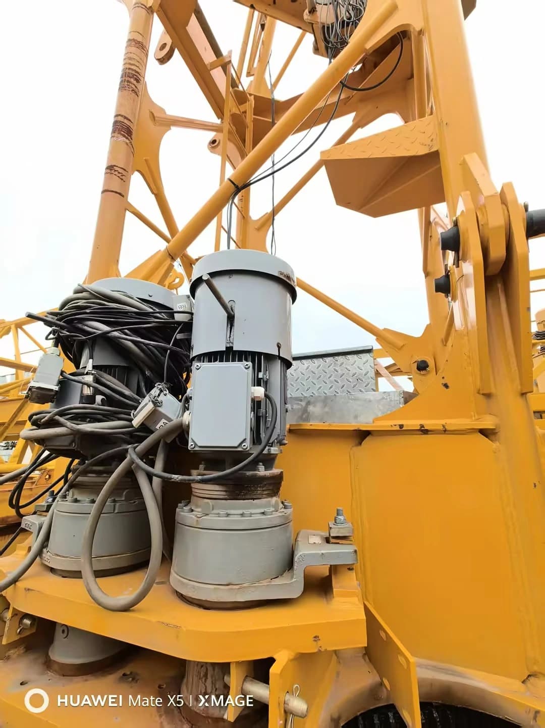 Used Potain MC320A-K12 Hammerhead Tower Crane 4