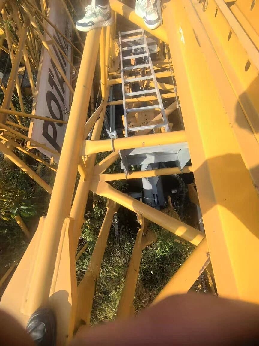 Potain MCH 170 Luffing Jib Tower Crane 6