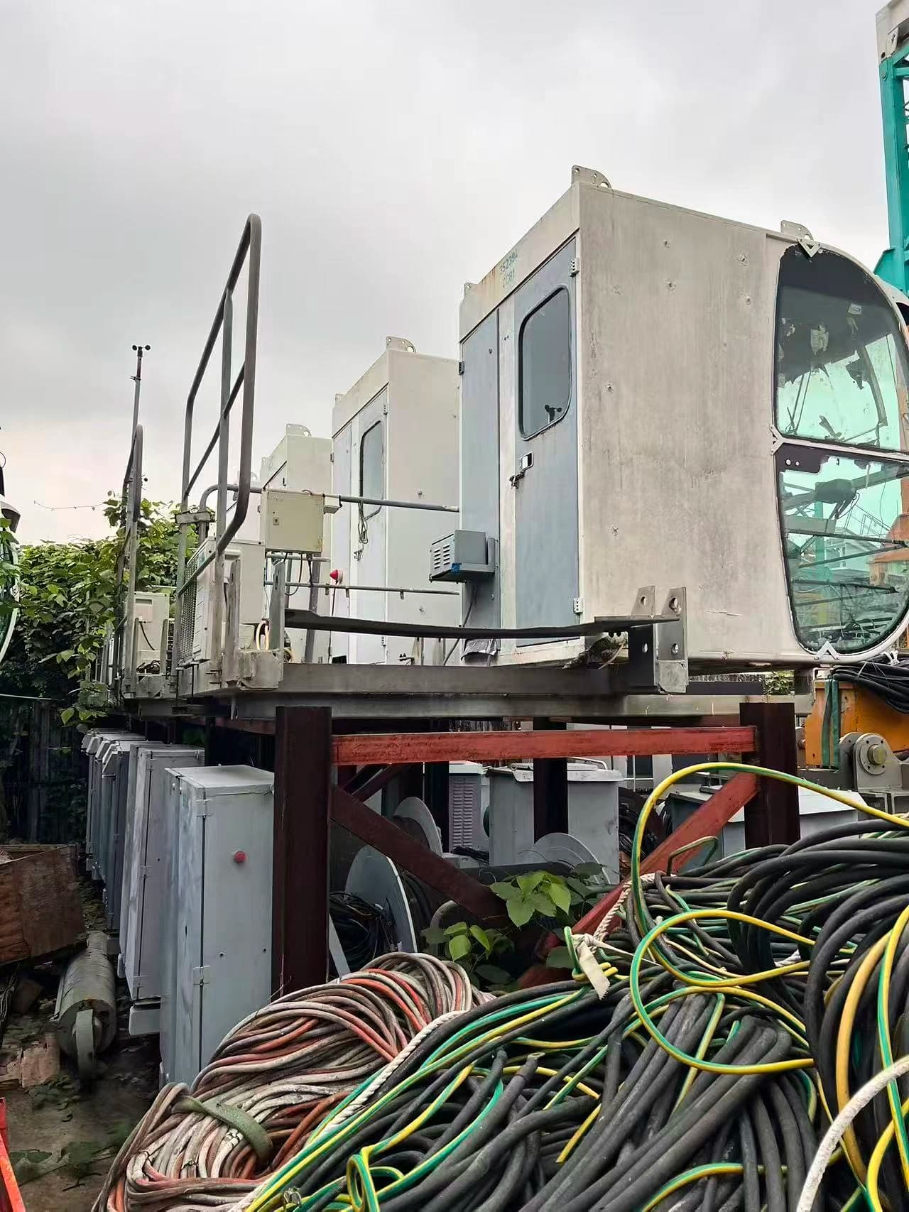 Used Potain MCR225 Luffing Jib Tower Crane 4