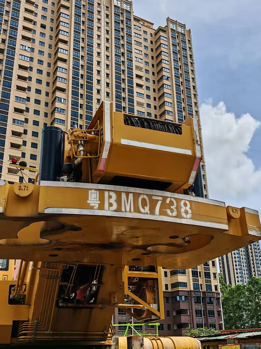 Used SANY STC1000V7-1 Truck Crane - High Configuration Weichai Engine 10