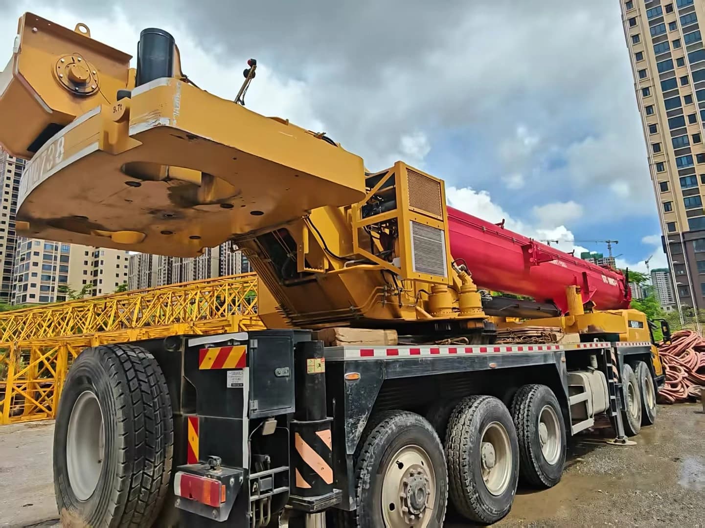 Used SANY STC1000V7-1 Truck Crane - High Configuration Weichai Engine 12