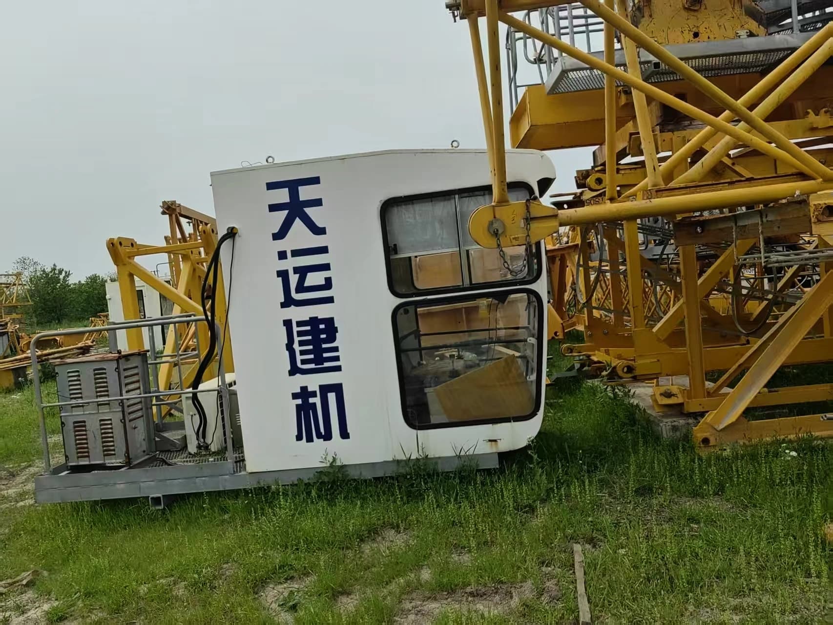 Used TIANYUN 6513-8 Flat-Top Tower Crane 4