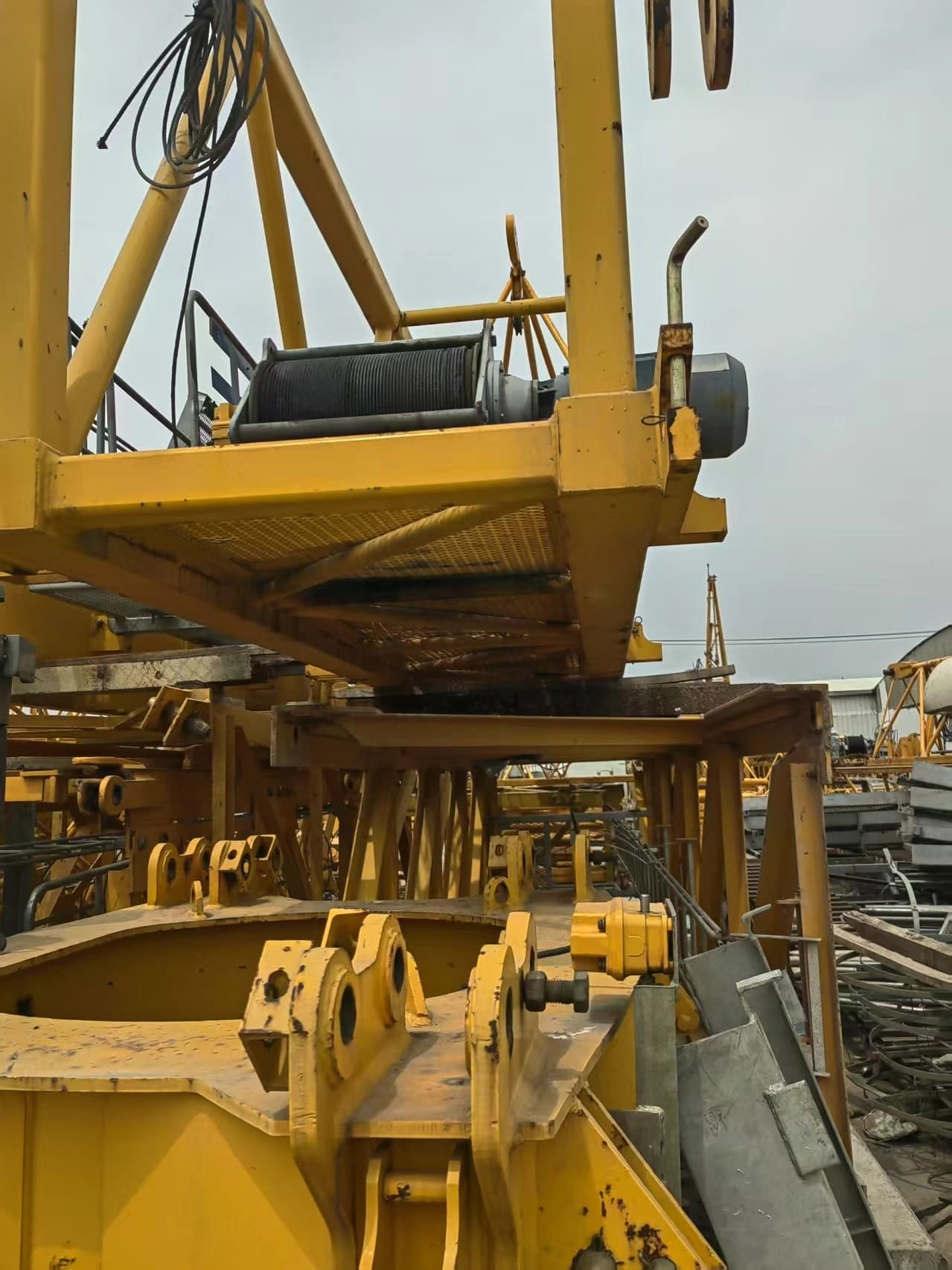 Used TIANYUN 6513-8 Flat-Top Tower Crane 8